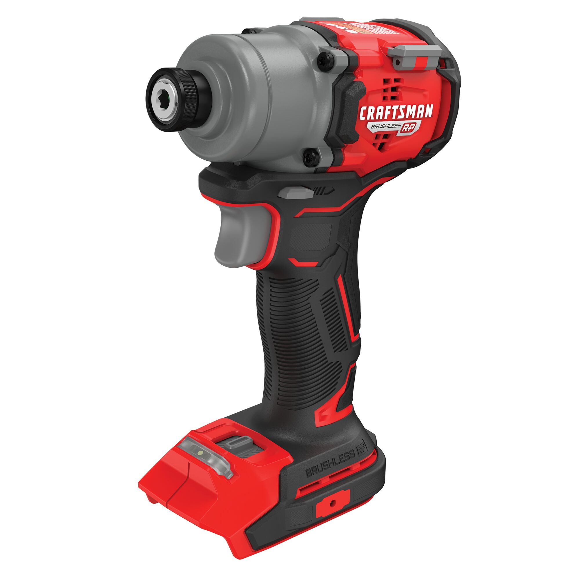 CRAFTSMAN V20 RP 20-volt max 1/4-in Inalámbrico sin escobillas de impacto (batería no incluida y cargador no incluido) CMCF830B