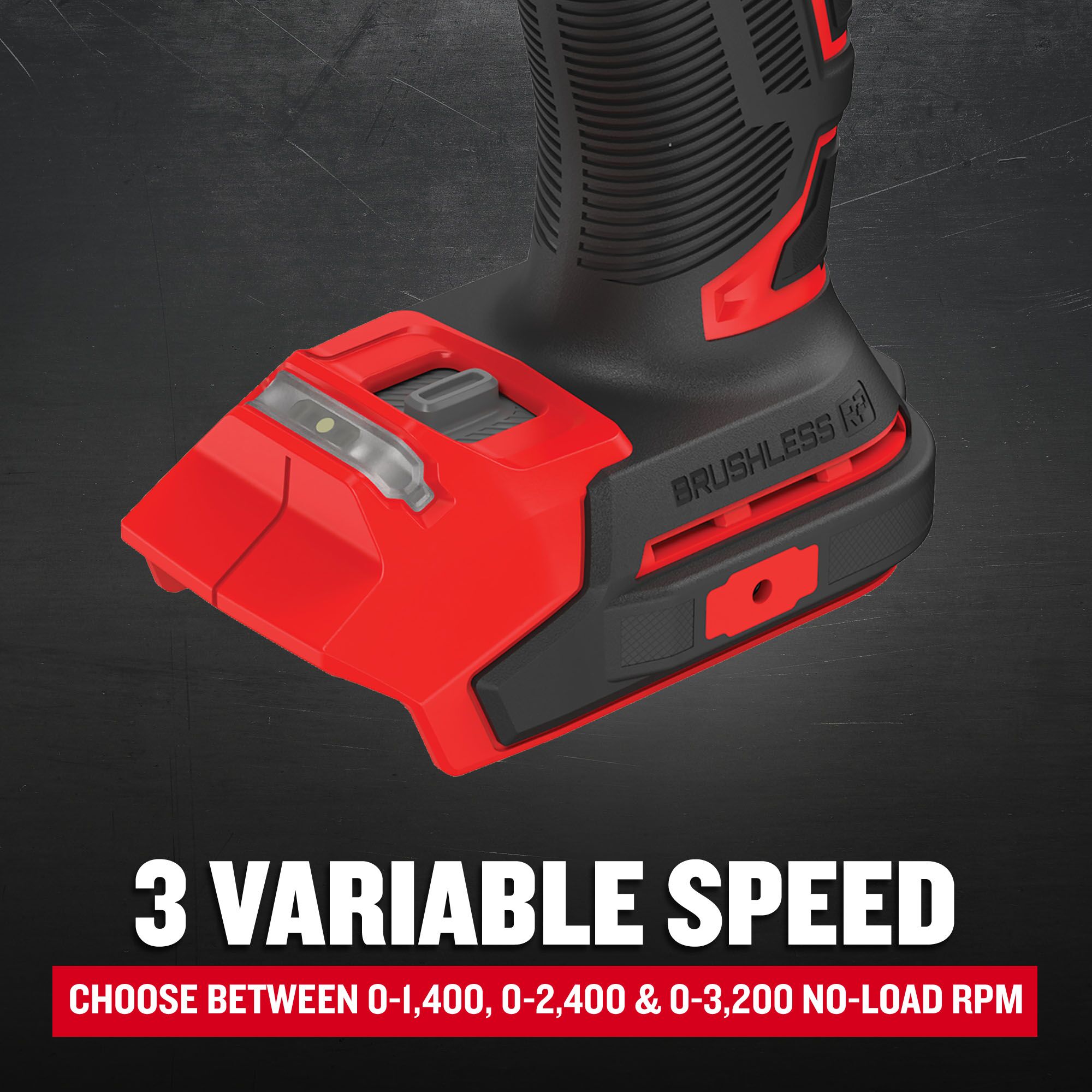 CRAFTSMAN V20 RP 20-volt max 1/4-in Inalámbrico sin escobillas de impacto (batería no incluida y cargador no incluido) CMCF830B