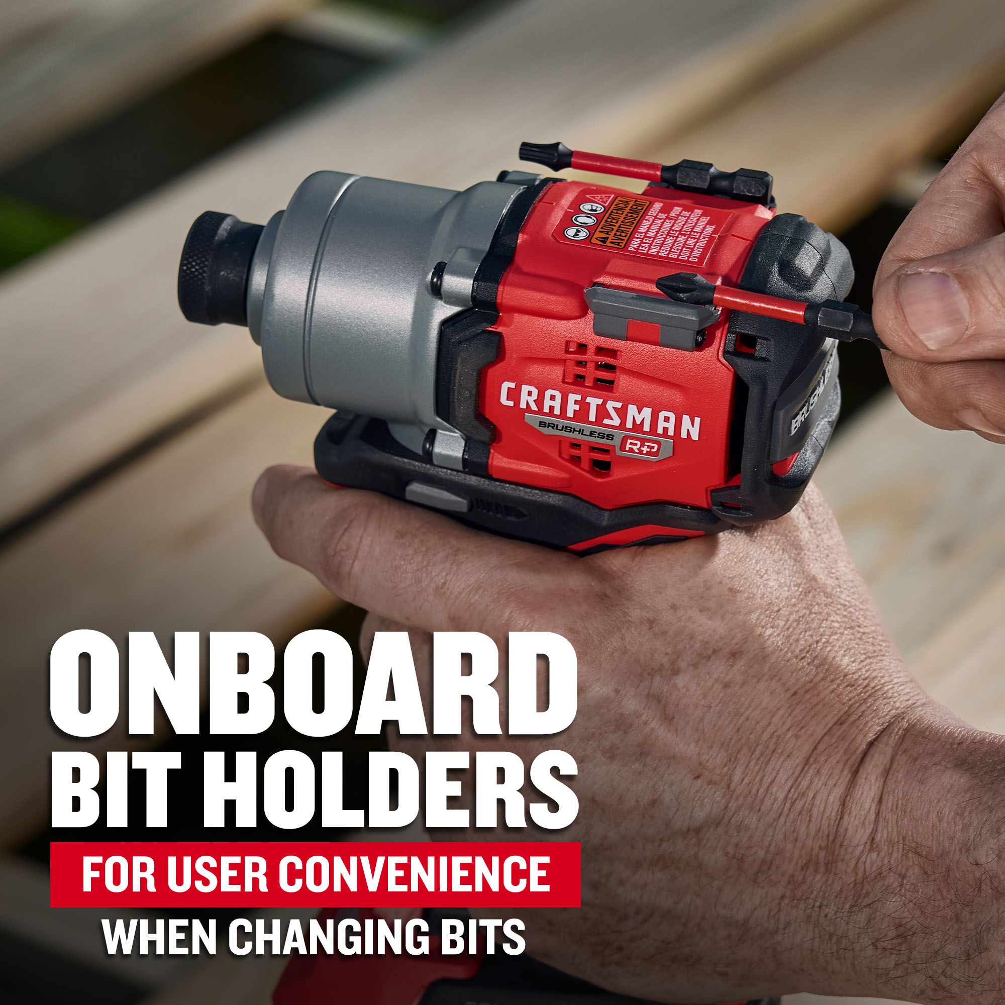 CRAFTSMAN V20 RP 20-volt max 1/4-in Inalámbrico sin escobillas de impacto (batería no incluida y cargador no incluido) CMCF830B