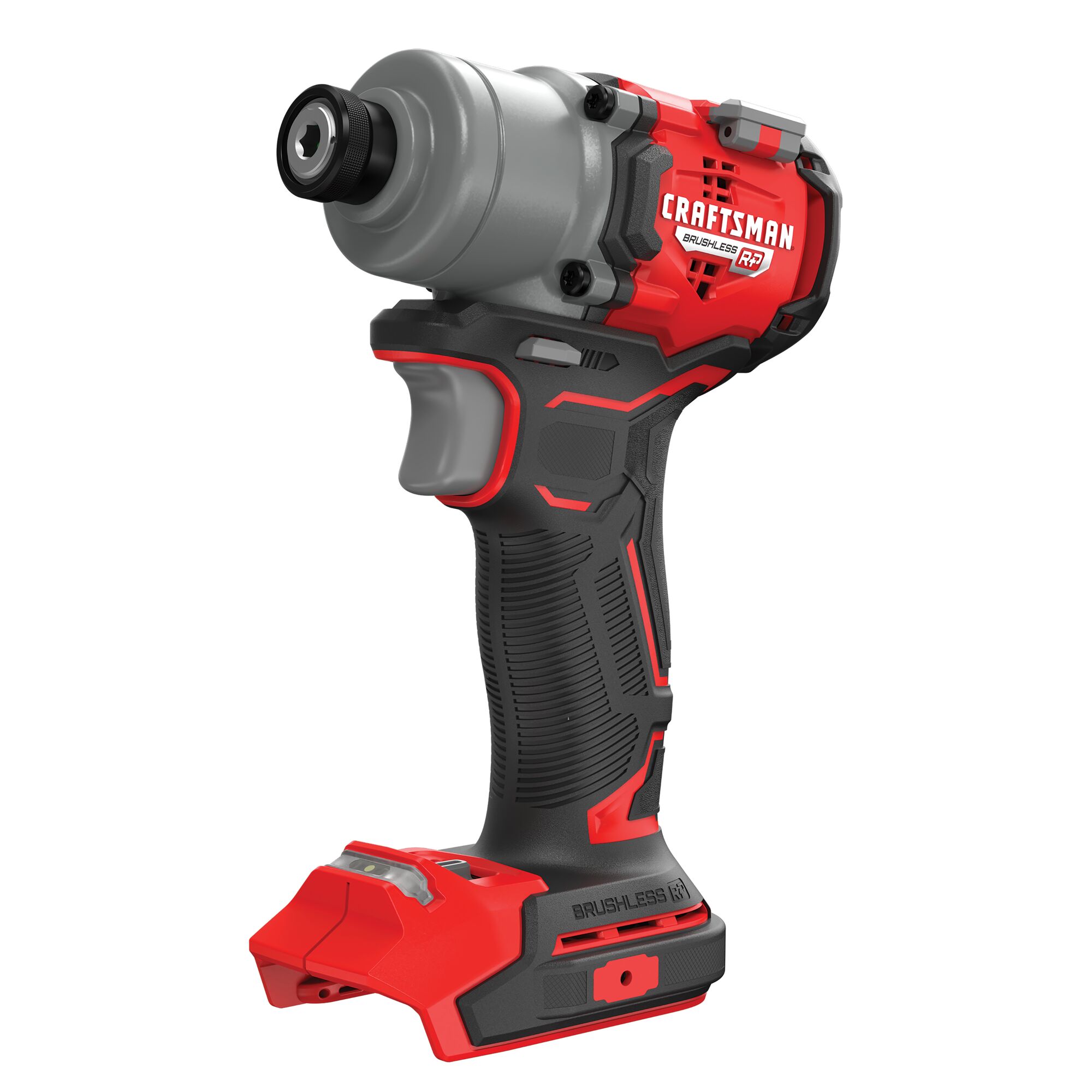 CRAFTSMAN V20 RP 20-volt max 1/4-in Inalámbrico sin escobillas de impacto (batería no incluida y cargador no incluido) CMCF830B