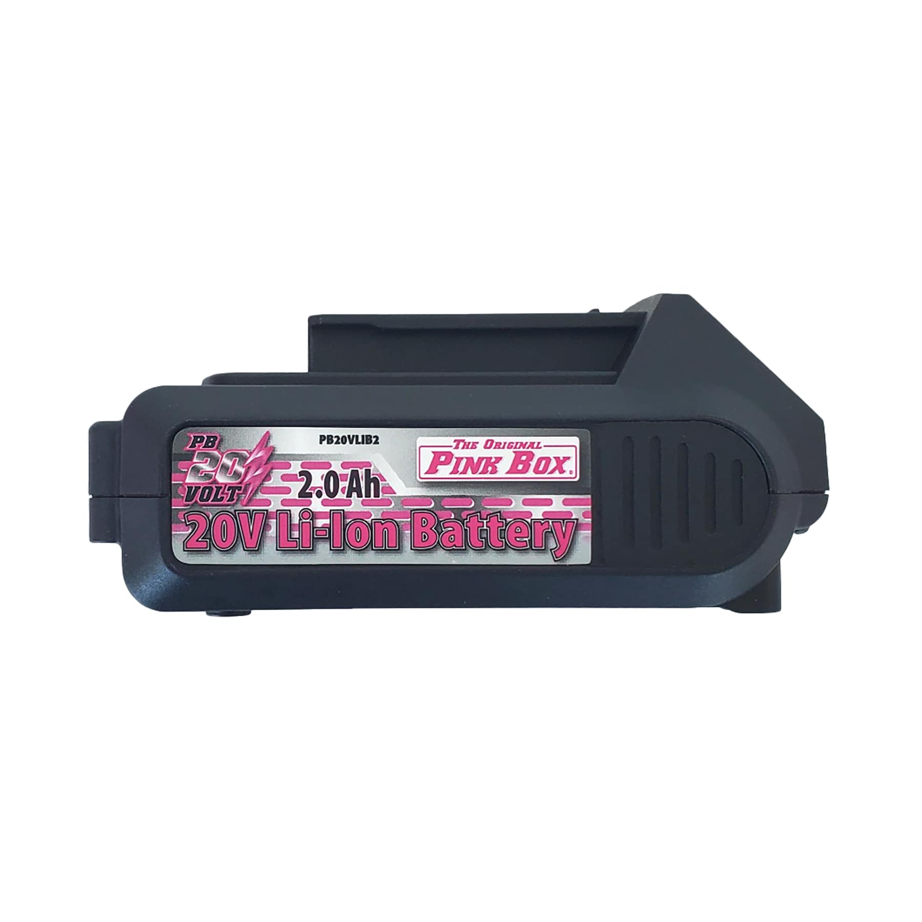 Destornillador de impacto inalámbrico sin escobillas de 1/4 pulgadas de The Original Pink Box, con batería y cargador incluidos de 20 voltios PB20VDVR-2AH-CHRGR