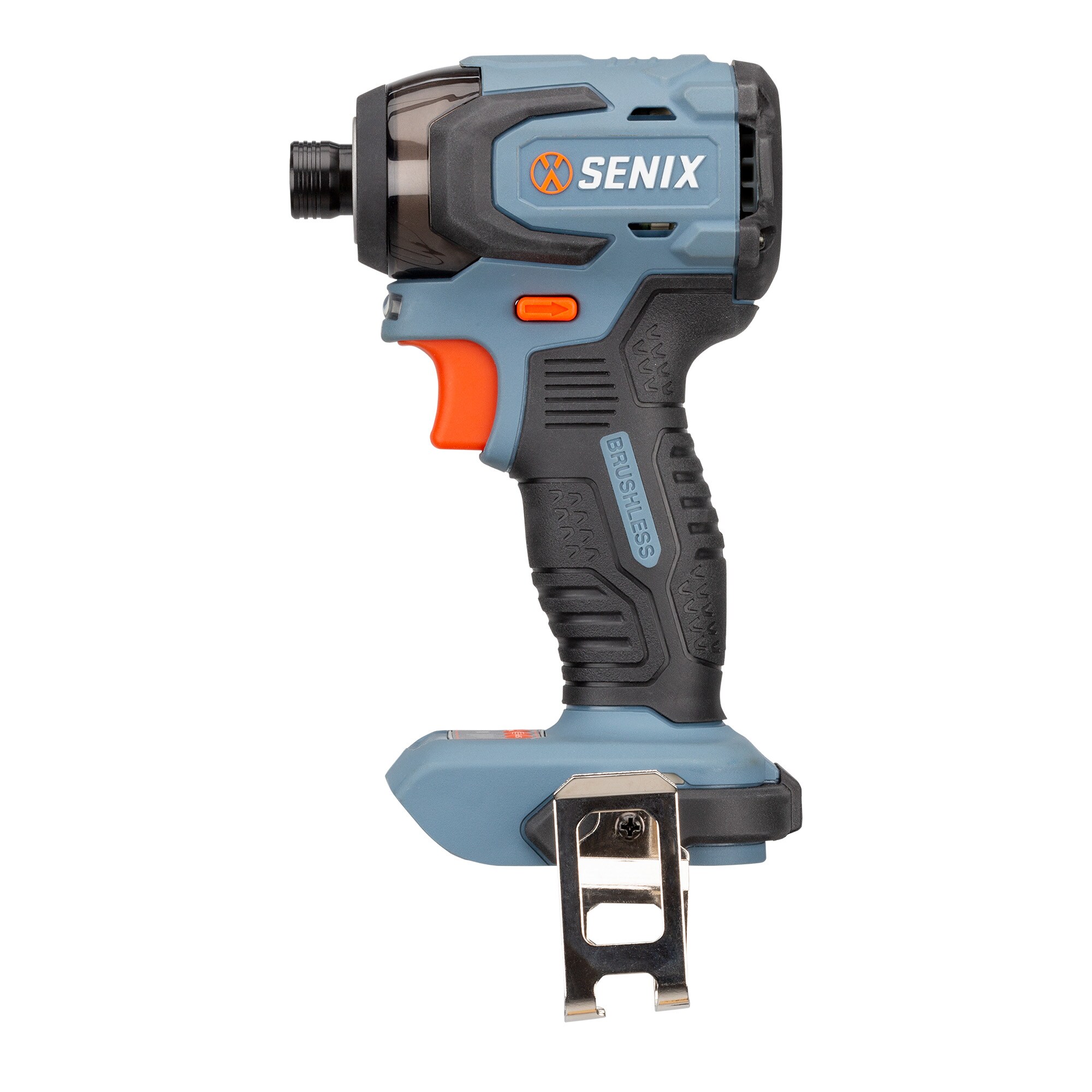 Impact Driver Inalámbrico sin Escobillas SENIX X2 de 20 voltios y 1/4 pulgadas (Batería y Cargador no incluidos) PDIX2-M2-0