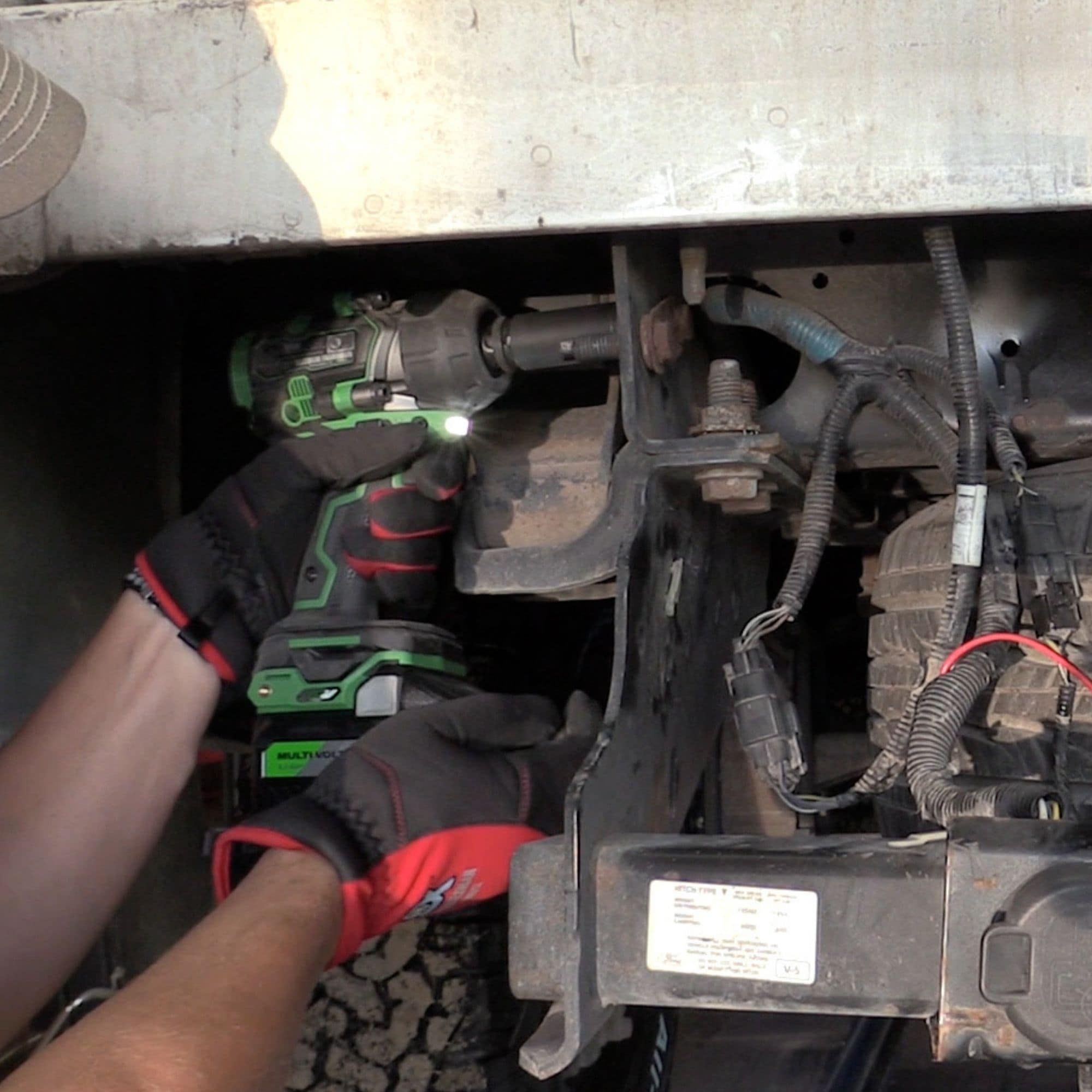 Impulsor de impacto inalámbrico sin escobillas Metabo HPT de 1/2 pulgadas (batería y cargador no incluidos) WR36DEQ4M