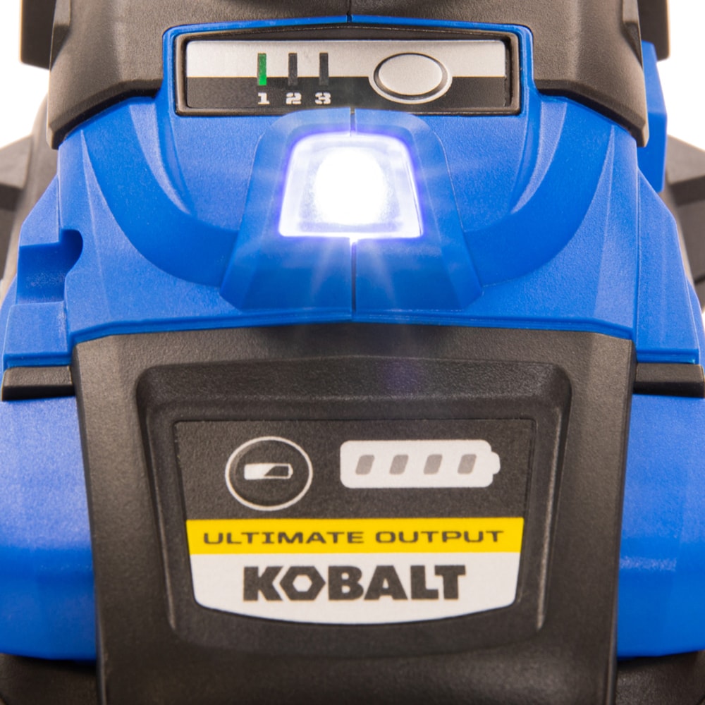 Llave de impacto inalámbrica sin escobillas de velocidad variable de 24 voltios Kobalt XTR 1/2 pulgadas (batería incluida) KXIW 1424A-03