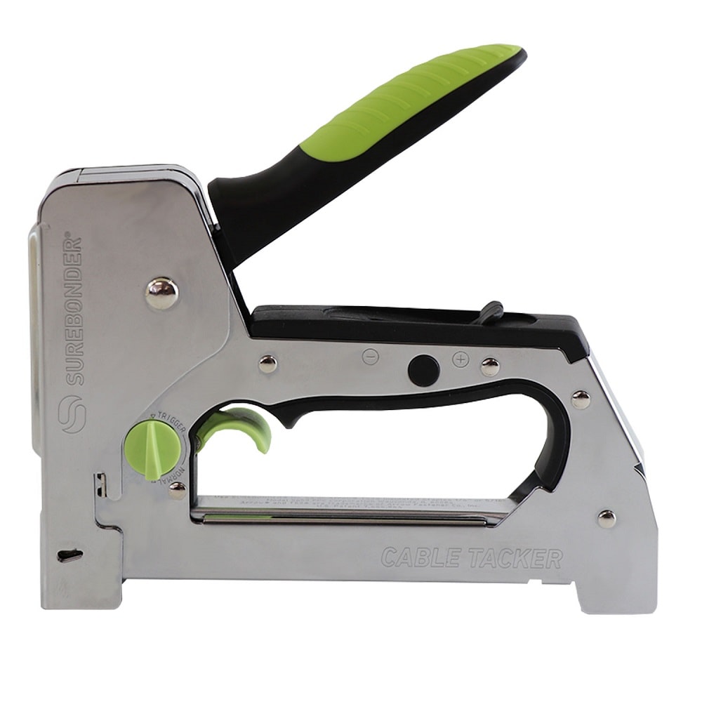 Pistola de grapas manual SUREBONDER TriggerFire Heavy Duty, aislada, de corona estrecha 5659KIT