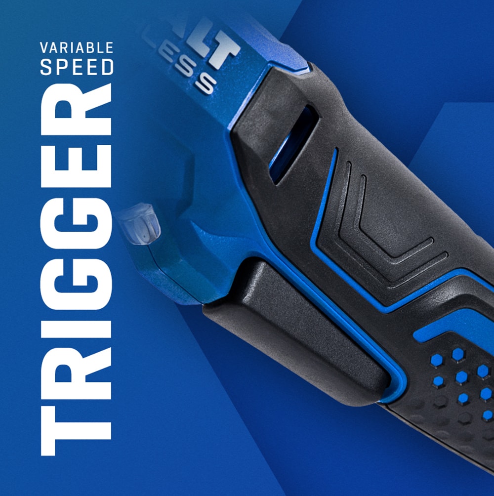 Llave de trinquete inalámbrica de 24 voltios de velocidad variable y sin escobillas de 3/8 pulgadas Kobalt KRW 224B-03