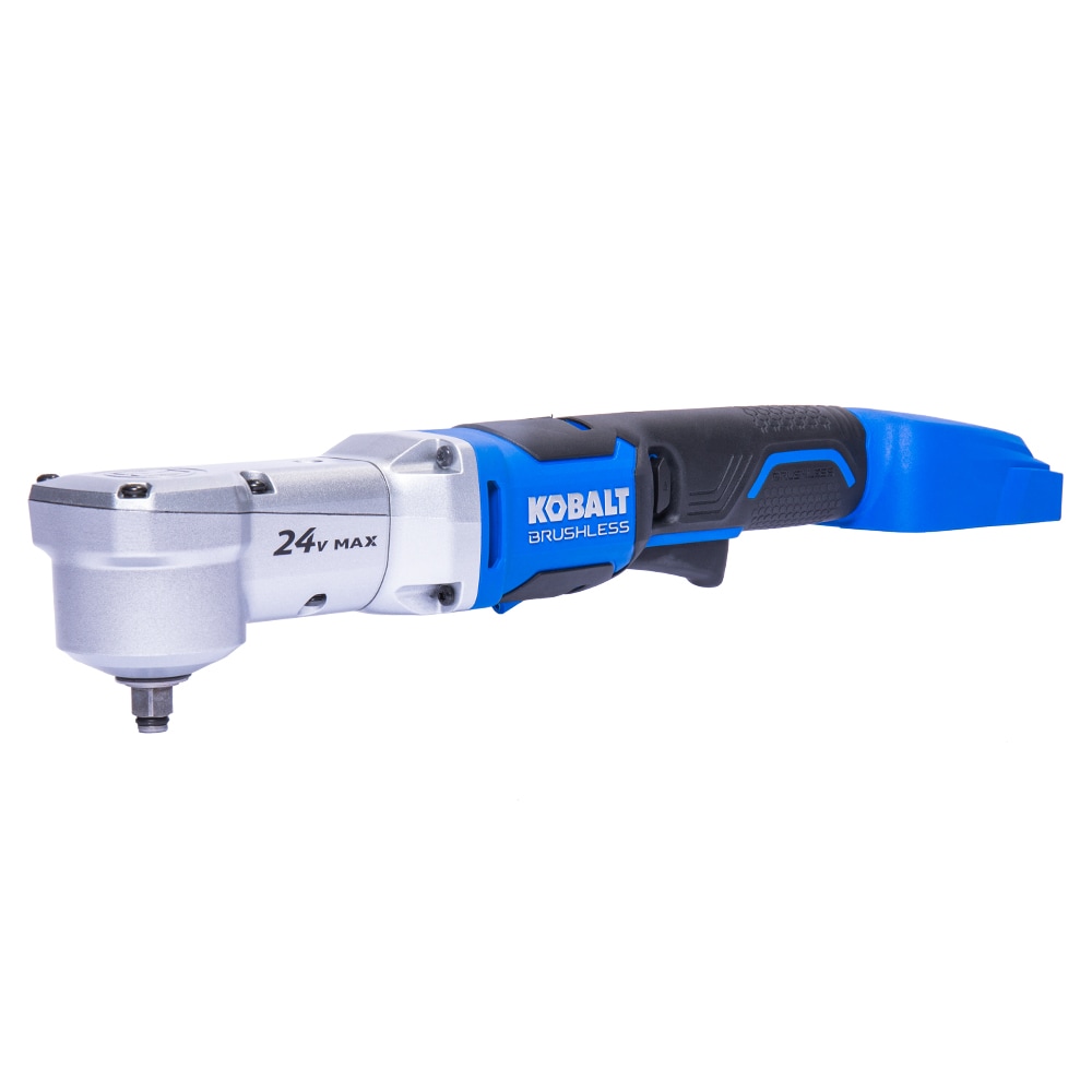 Llave de impacto inalámbrica Kobalt de 24 voltios con motor sin escobillas de velocidad variable de 3/8 pulgadas KRAIW 124B-03
