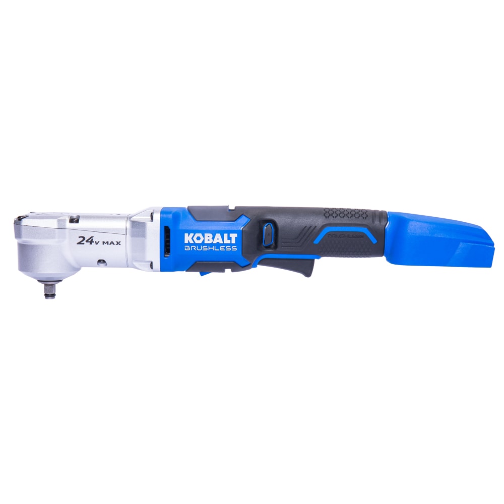 Llave de impacto inalámbrica Kobalt de 24 voltios con motor sin escobillas de velocidad variable de 3/8 pulgadas KRAIW 124B-03
