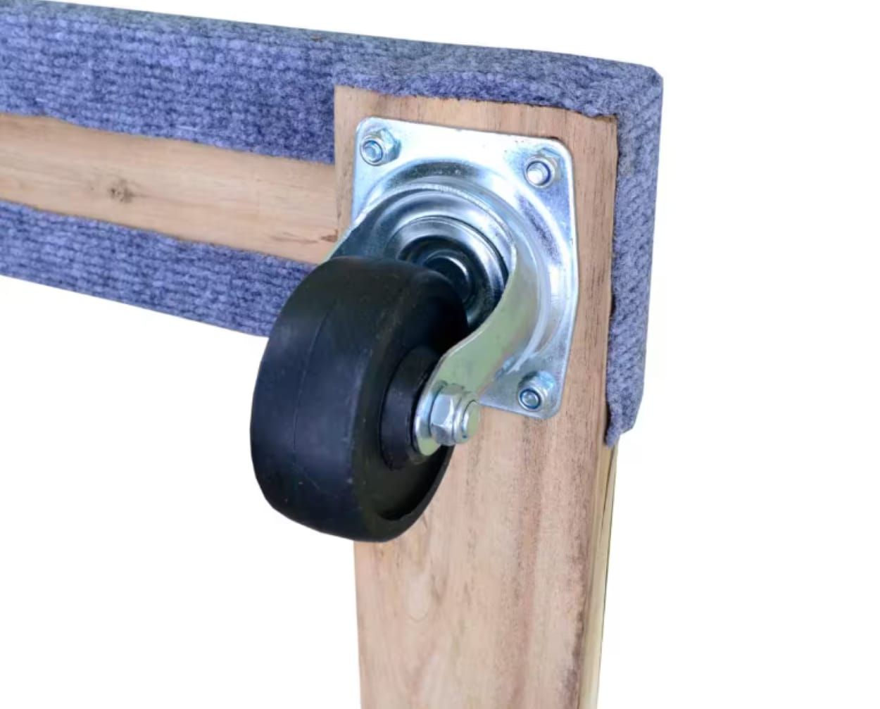 Carretilla de madera con capacidad de 1000 libras y 4 ruedas en varios colores/acabados de Milwaukee 73700.
