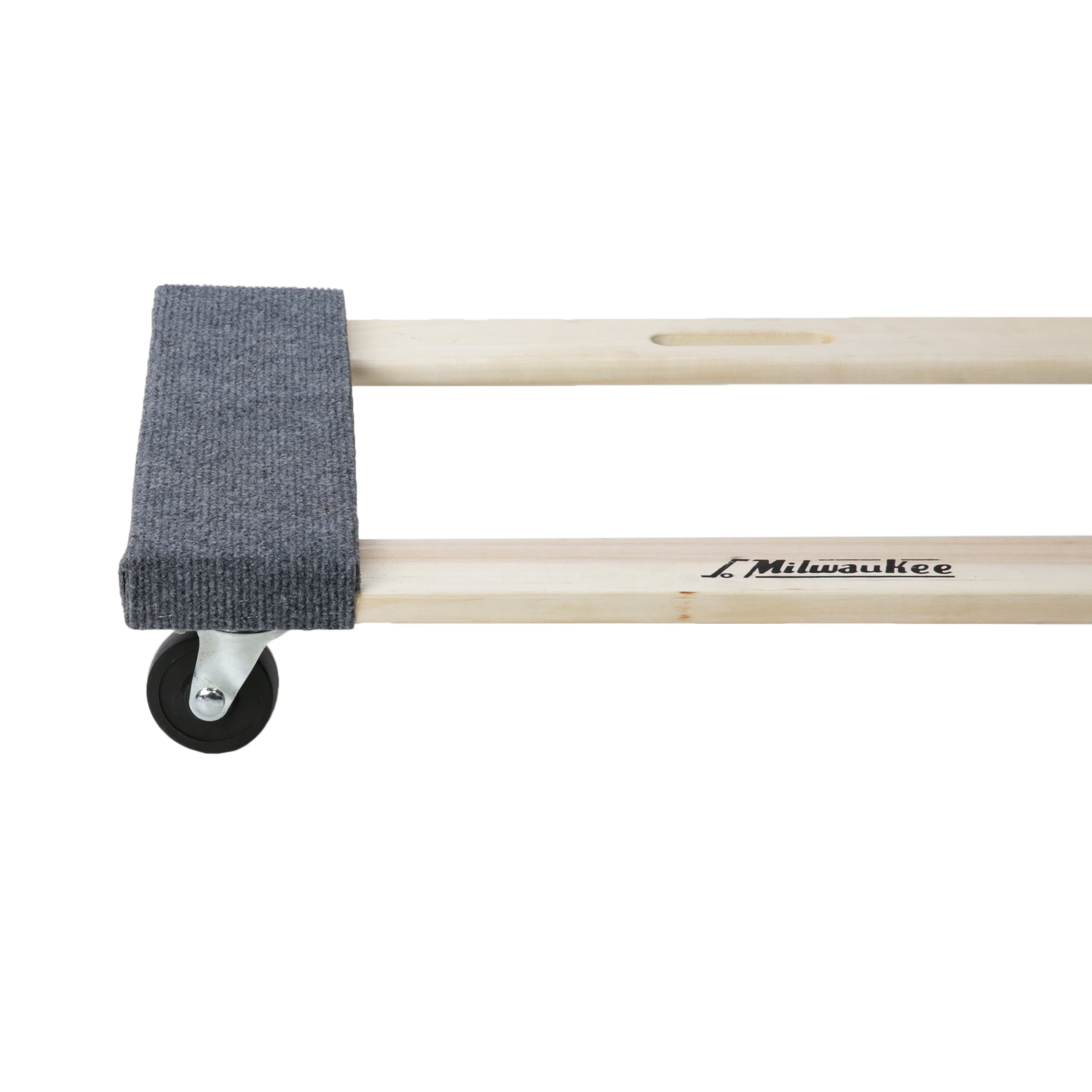 Carretilla de madera con capacidad de 1000 libras y 4 ruedas en varios colores/acabados de Milwaukee 73700.