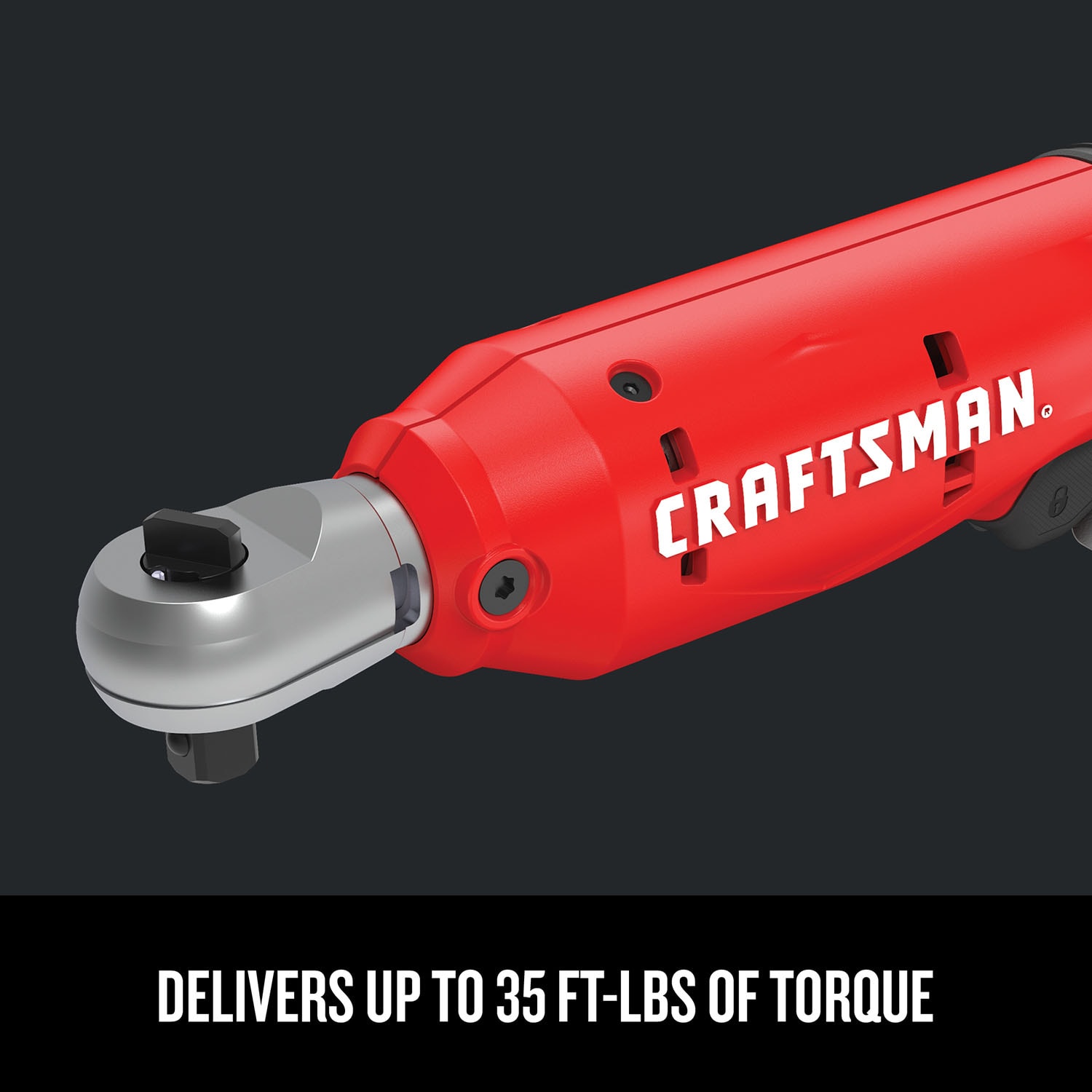 Llave de trinquete inalámbrica CRAFTSMAN V20 de 20 voltios con velocidad variable máxima de 3/8 pulgadas Drive CMCF930B