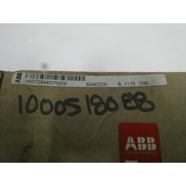 Módulo PLC y DCS OTHER Abb 520ADD03 R0002 - 1KGT034400R0002