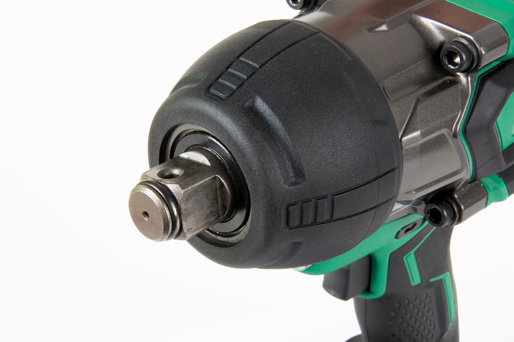 Llave de Impacto Inalámbrica Metabo HPT MultiVolt de 36 voltios con Velocidad Variable y Motor sin Escobillas, Capaz de Funcionar con Batería Híbrida de 1/2 pulgada. Modelo WR36DAQ4M.