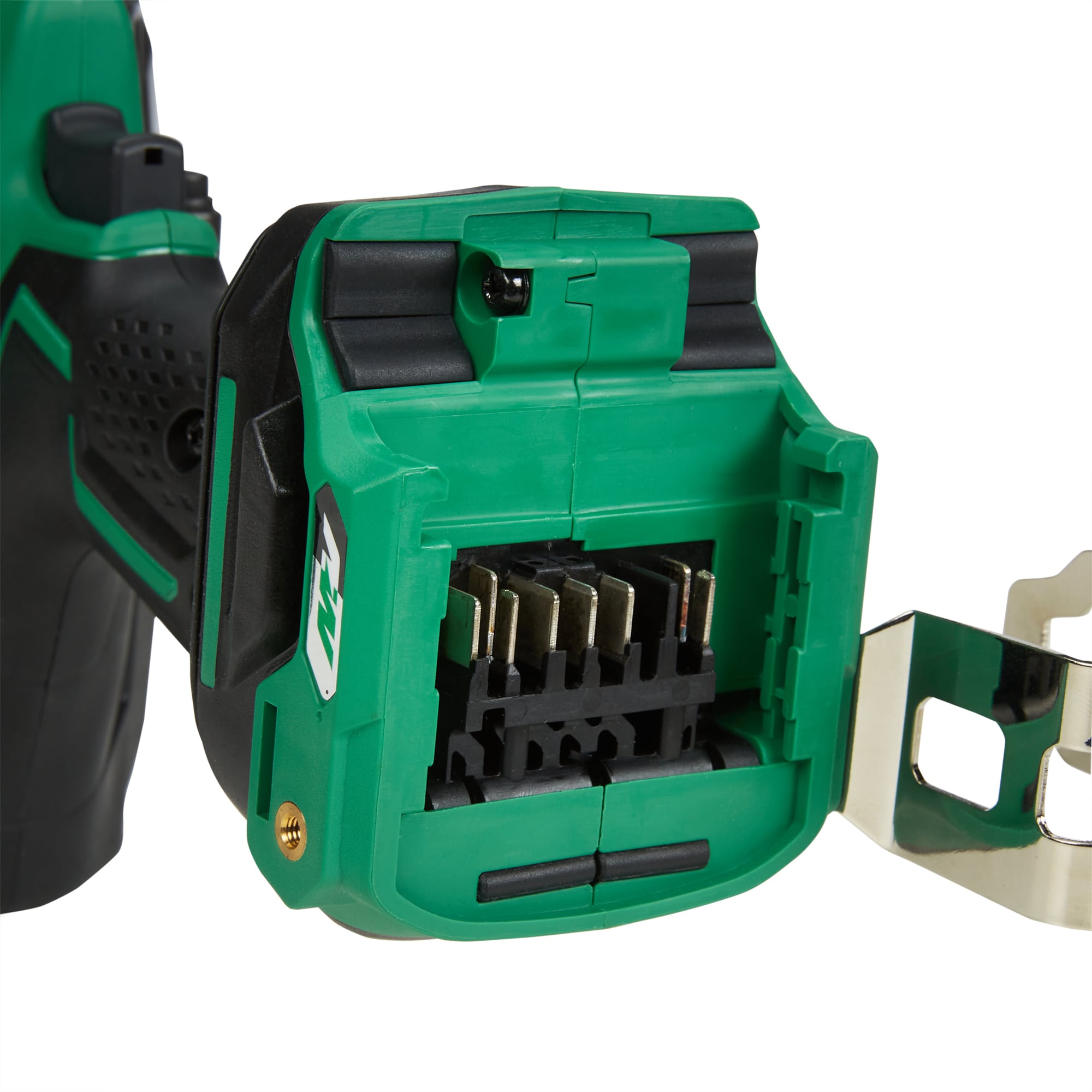 Llave de impacto inalámbrica con capacidad híbrida de 36 voltios y velocidad variable sin escobillas de 1/2 pulgada.