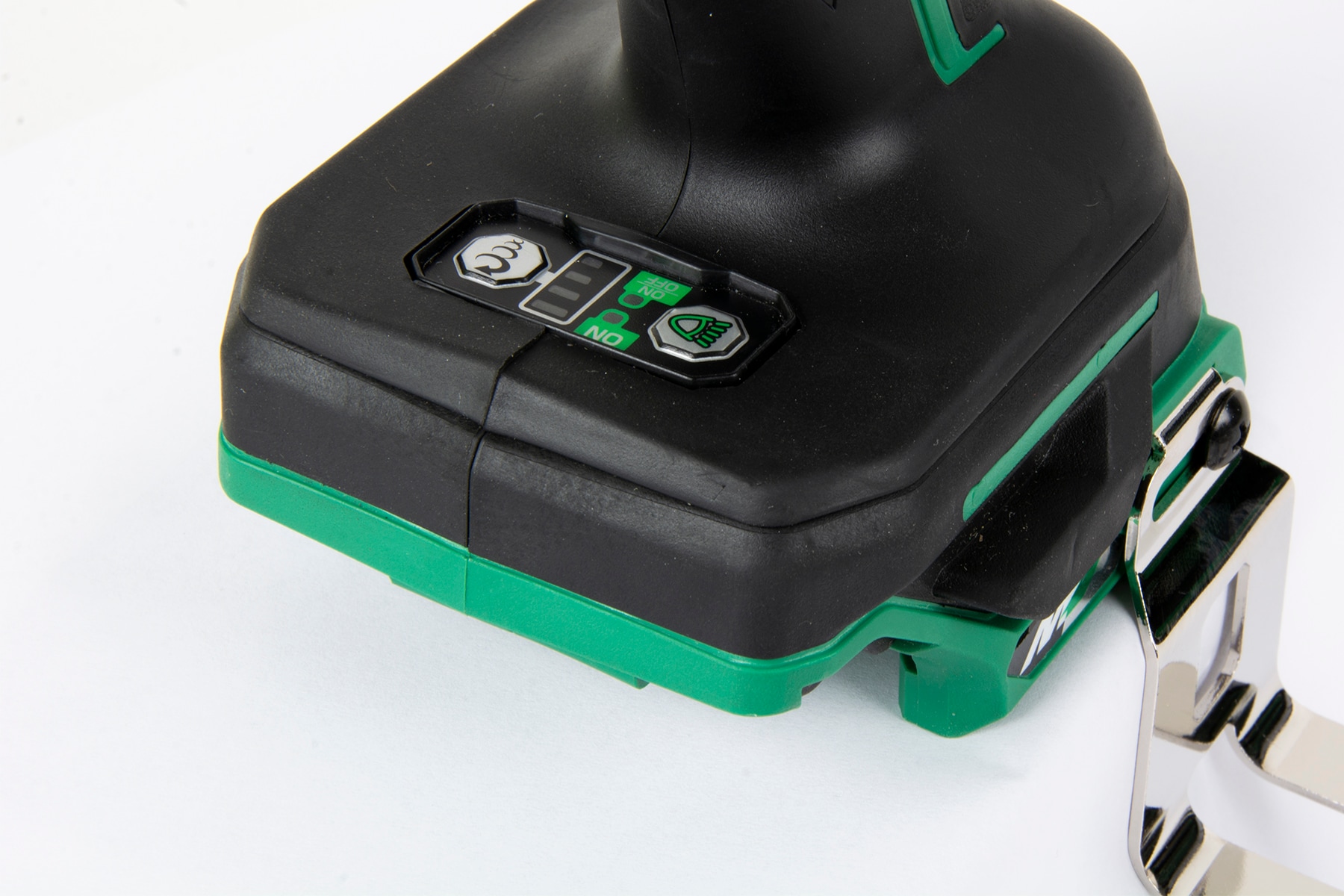 Llave de impacto inalámbrica con capacidad híbrida de 36 voltios y velocidad variable sin escobillas de 1/2 pulgada.
