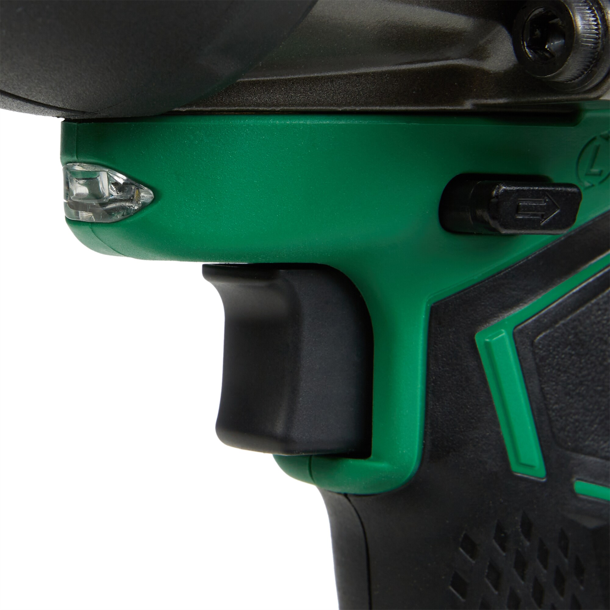 Llave de impacto inalámbrica con capacidad híbrida de 36 voltios y velocidad variable sin escobillas de 1/2 pulgada.