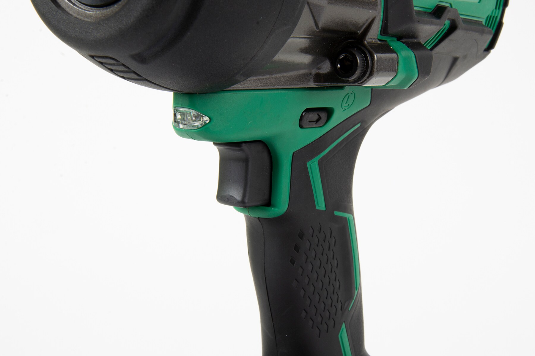 Llave de impacto inalámbrica con capacidad híbrida de 36 voltios y velocidad variable sin escobillas de 1/2 pulgada.
