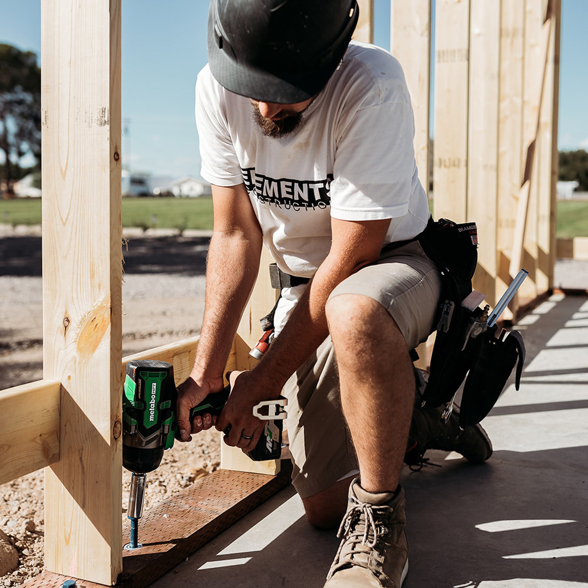 Llave de impacto inalámbrica Metabo HPT 36 voltios con variación de velocidad sin escobillas de 3/4 pulgadas, cuadro cuadrado WR36DFQ4M