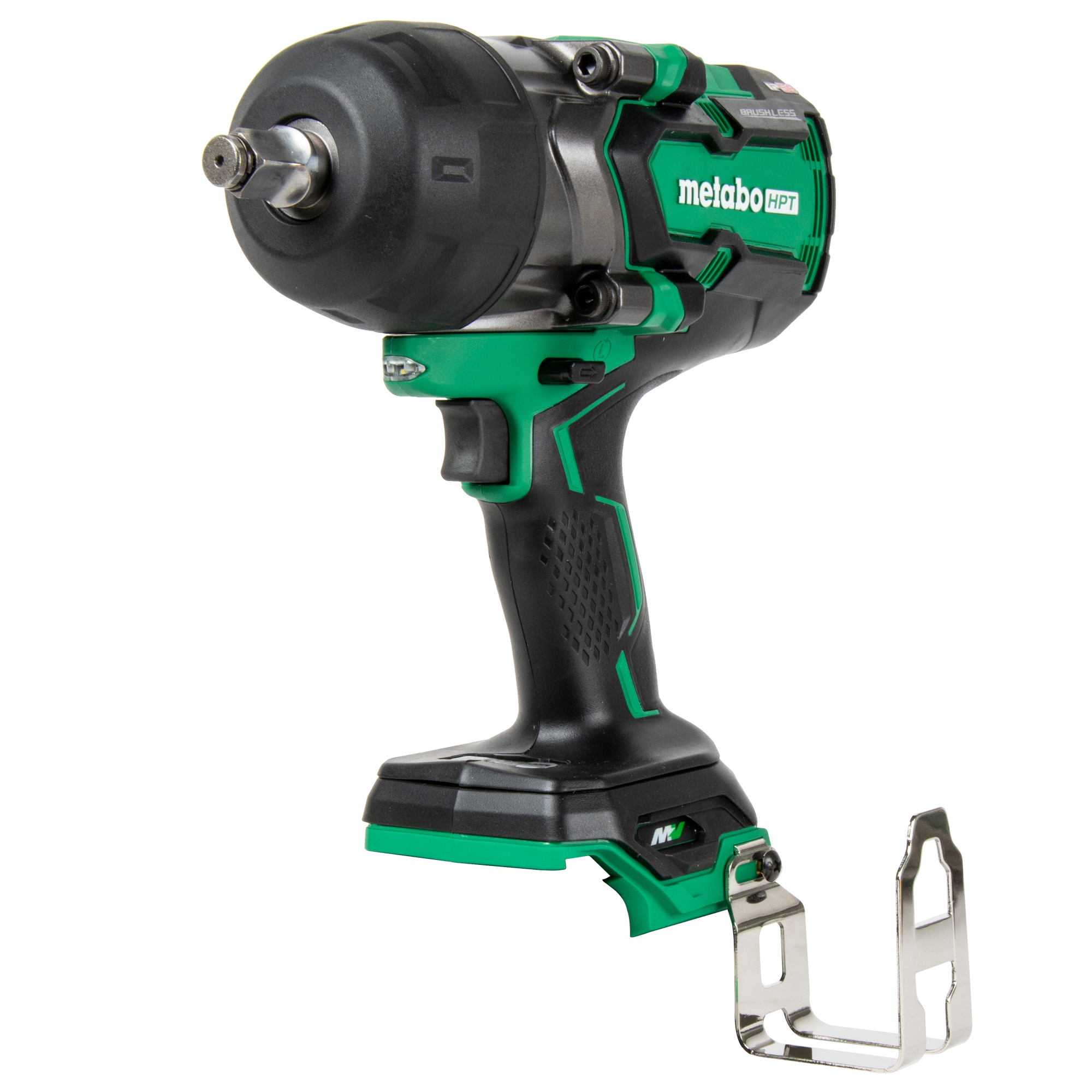 Llave de Impacto Inalámbrica Metabo HPT 36V de Velocidad Variable sin Escobillas de 1/2 pulgada con Cuadro Cuadrado WR36DGQ4M