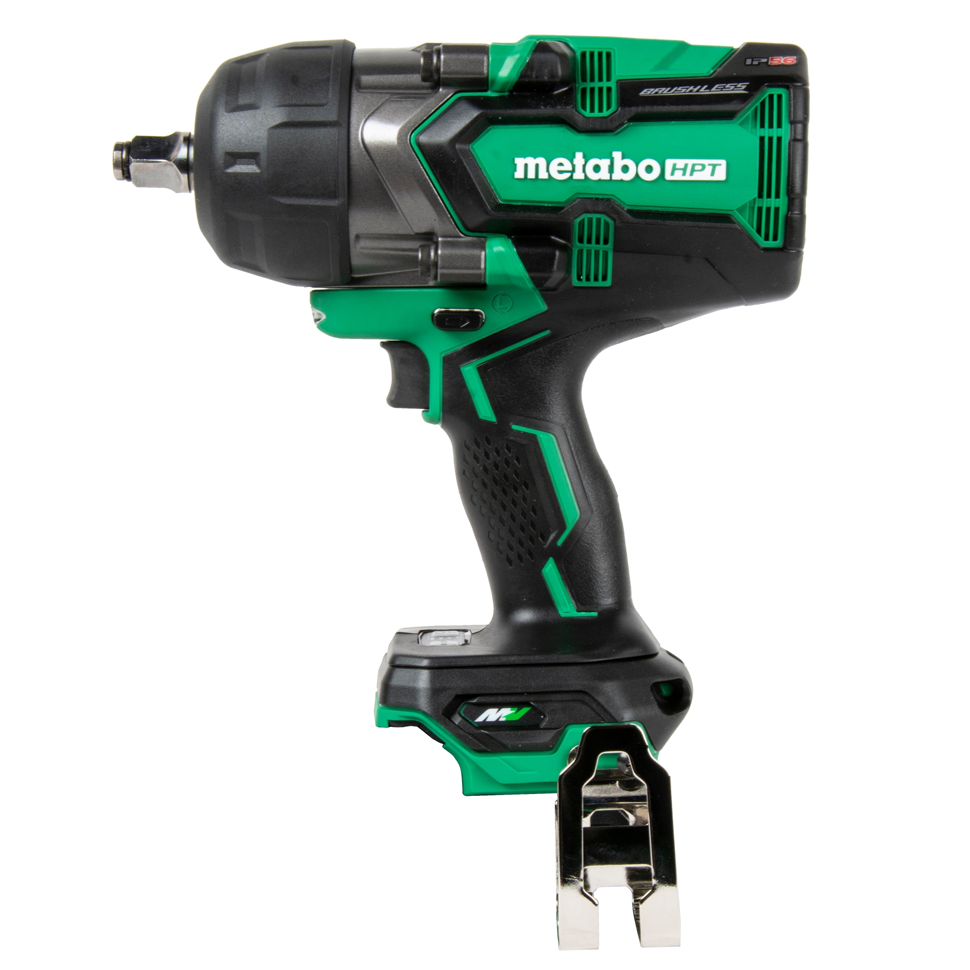 Llave de Impacto Inalámbrica Metabo HPT 36V de Velocidad Variable sin Escobillas de 1/2 pulgada con Cuadro Cuadrado WR36DGQ4M
