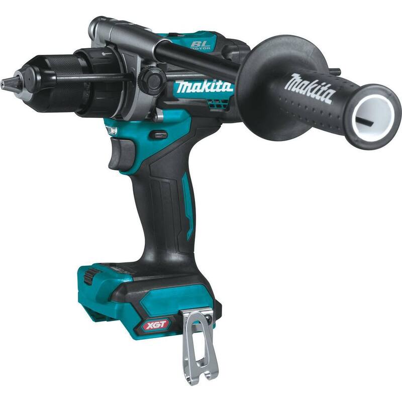 Herramienta inalámbrica sin escobillas Makita 40V Max XGT Hammer Driver-Drill de 1/2 pulgadas, solo herramienta con batería de 40V Max XGT 4.0Ah - GPH01Z-BL4040