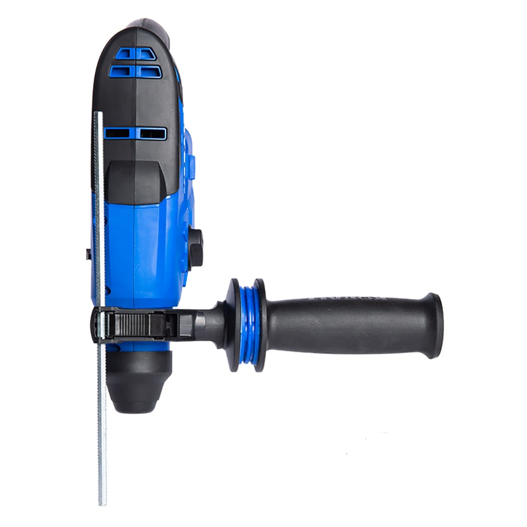 Martillo perforador rotativo inalámbrico Kobalt Brushless de 24 voltios con velocidad variable de 7/8 de pulgada SDS-plus KRH 124B-03.