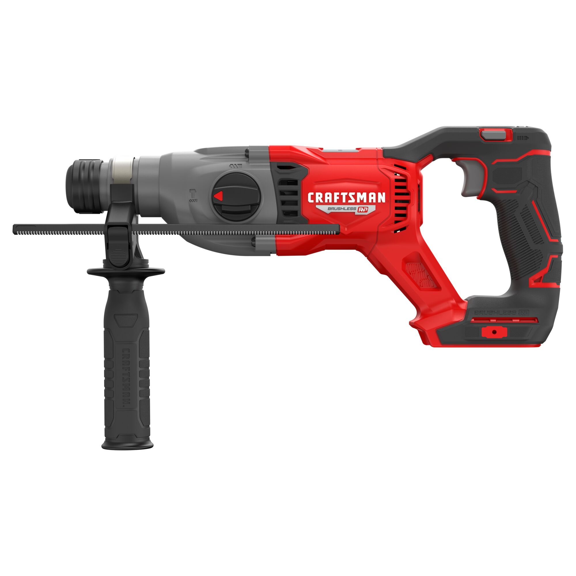 Martillo rotativo inalámbrico de velocidad variable CRAFTSMAN V20 Brushless RP de 20 voltios máximo 1 pulgada SDS-plus CMCH234B