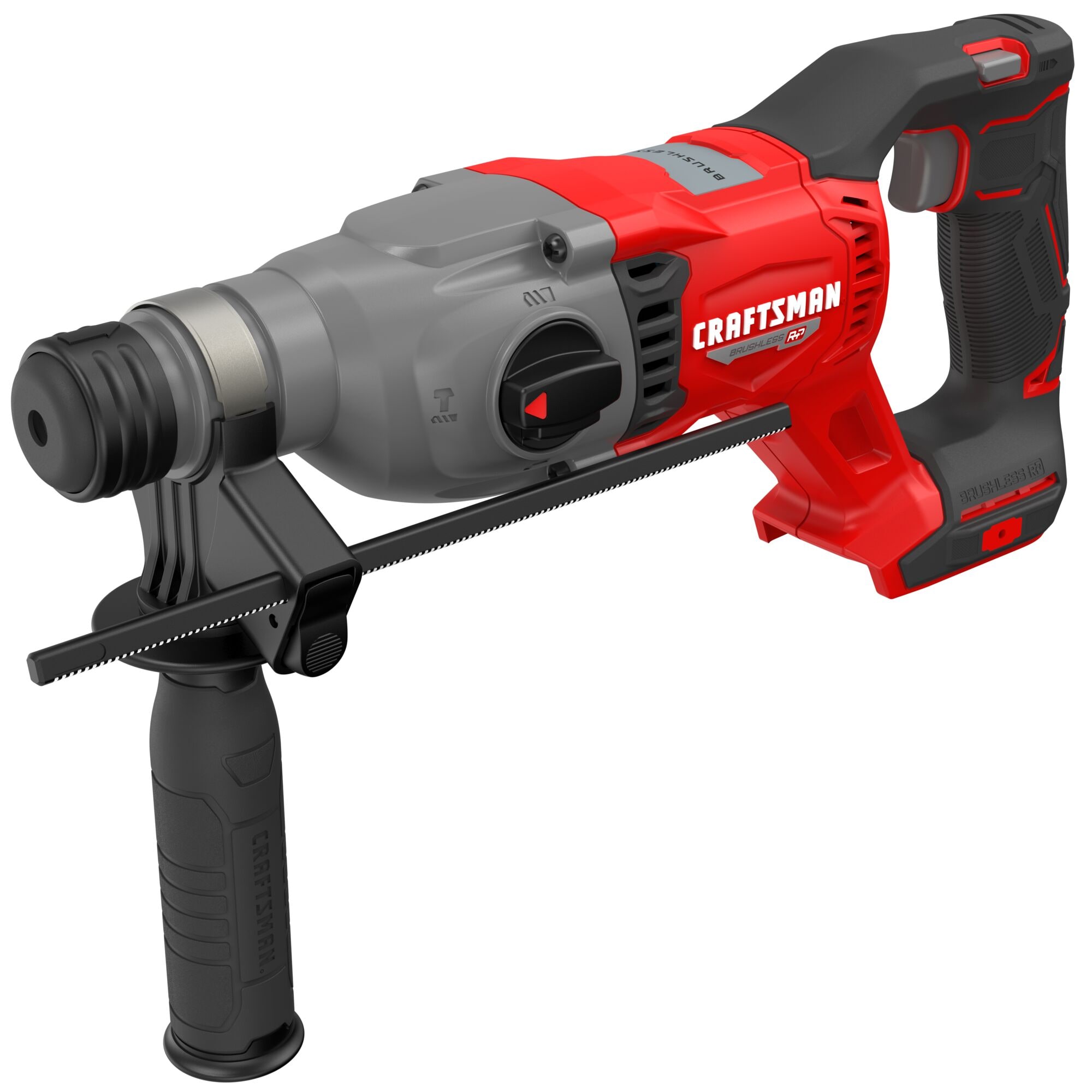 Martillo rotativo inalámbrico de velocidad variable CRAFTSMAN V20 Brushless RP de 20 voltios máximo 1 pulgada SDS-plus CMCH234B