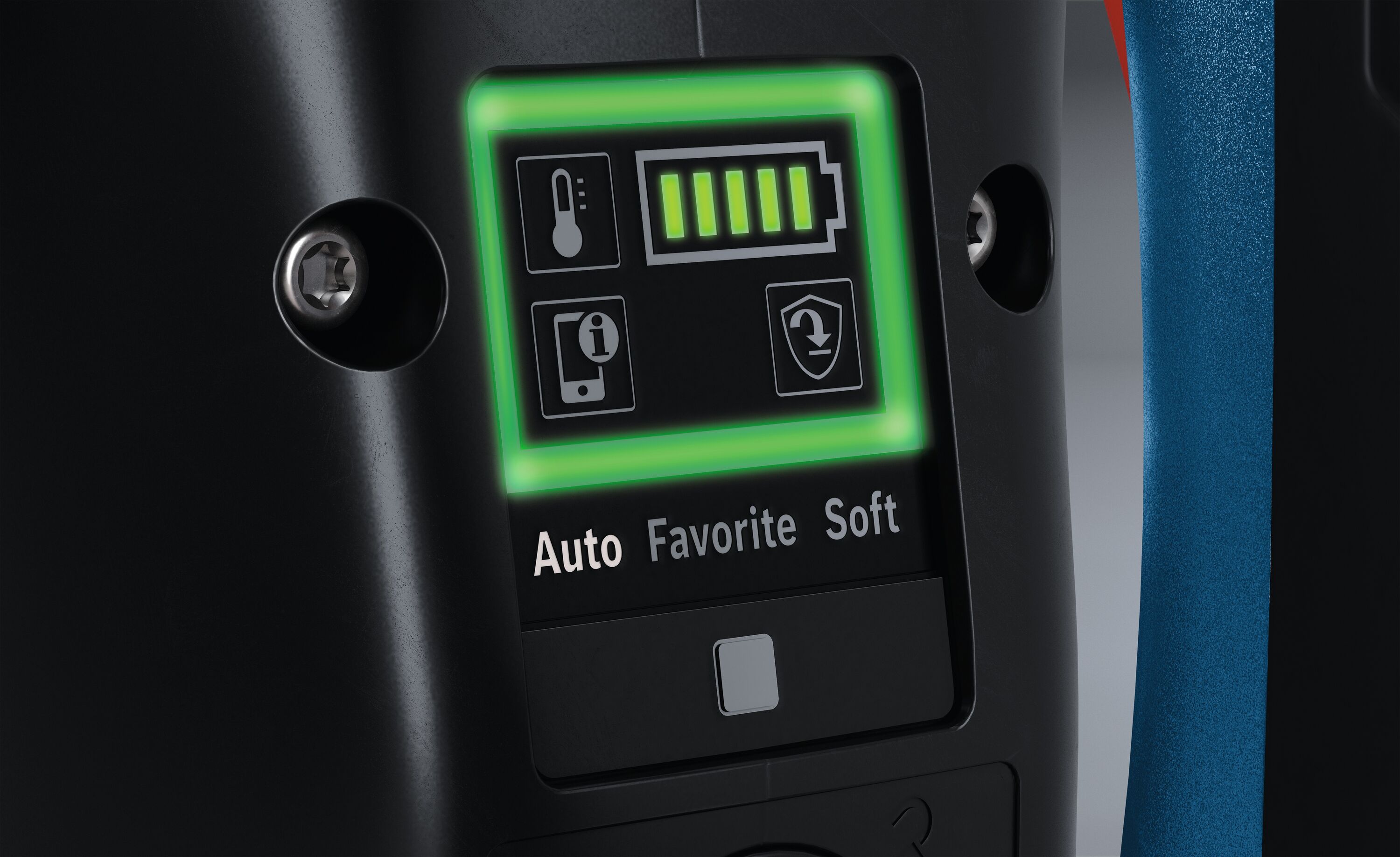 Martillo rotativo inalámbrico Bosch PROFACTOR de 18 voltios con velocidad variable SDS-Max GBH18V-40CN.