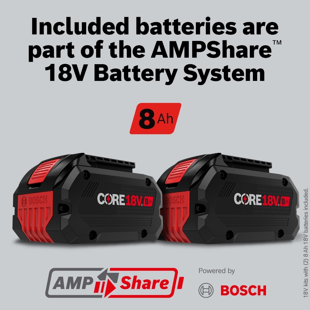 Martillo Rotativo Inalámbrico Bosch Bulldog 18-volt 8-Amp SDS-Plus SDS-plus de Velocidad Variable GBH18V-24CK24