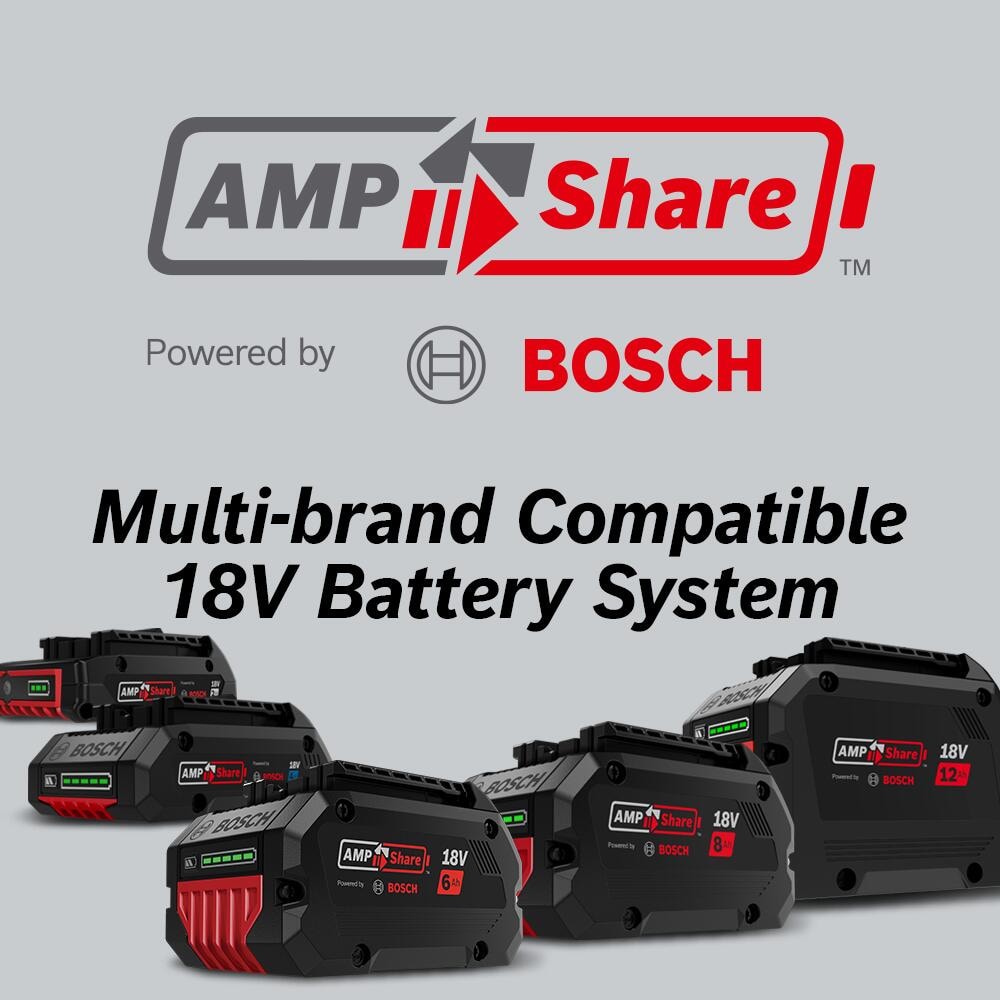 Taladro martillo rotativo inalámbrico Bosch de 18 voltios y 8 amperios con velocidad variable SDS-Plus SDS-plus GBH18V-22N