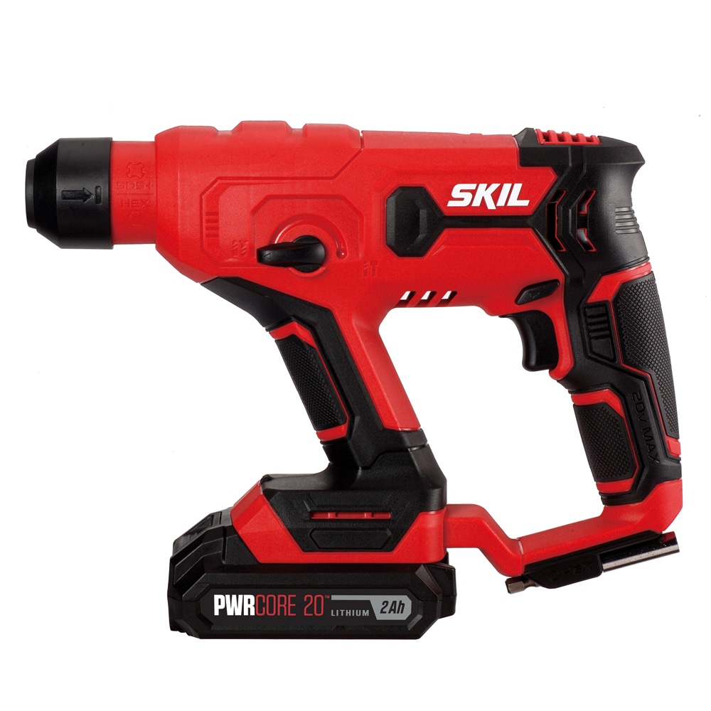 Martillo rotativo inalámbrico SKIL PWR CORE 20 de 20 voltios con velocidad variable SDS-Plus SDS-plus RH170202