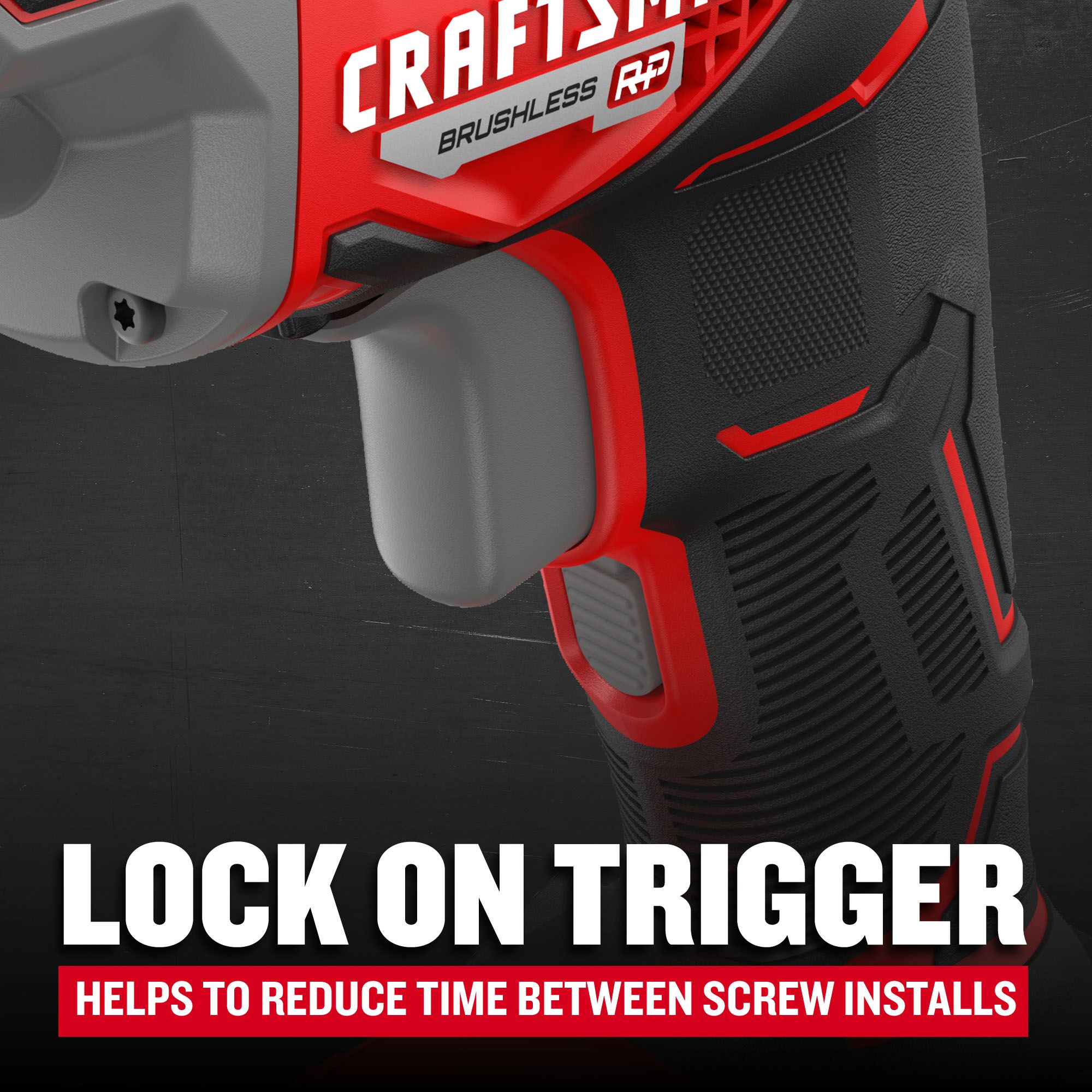 Pistola Atornilladora sin escobillas de iones de litio (Li-ion) de 20 voltios máx. RP V20 de CRAFTSMAN