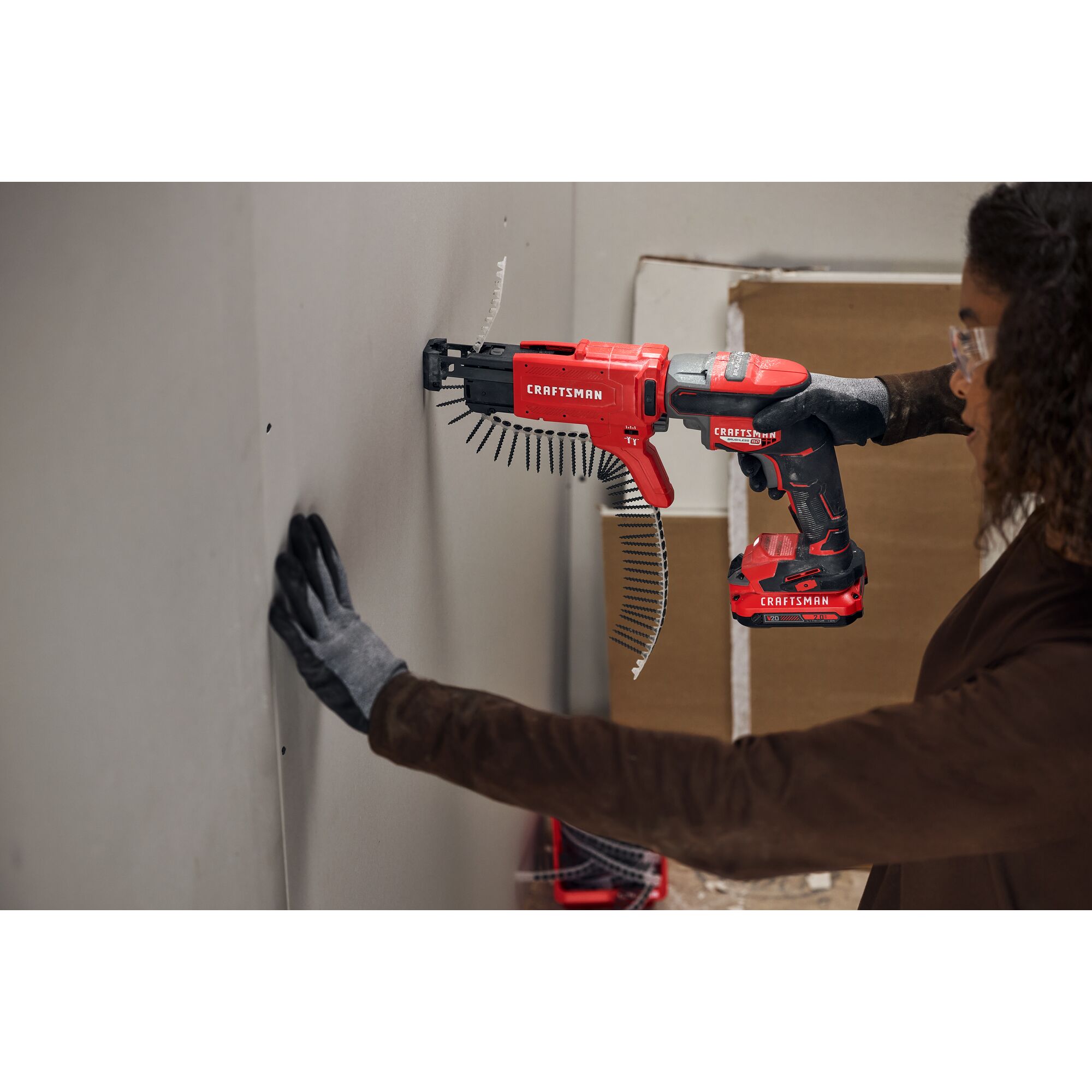 Pistola Atornilladora sin escobillas de iones de litio (Li-ion) de 20 voltios máx. RP V20 de CRAFTSMAN