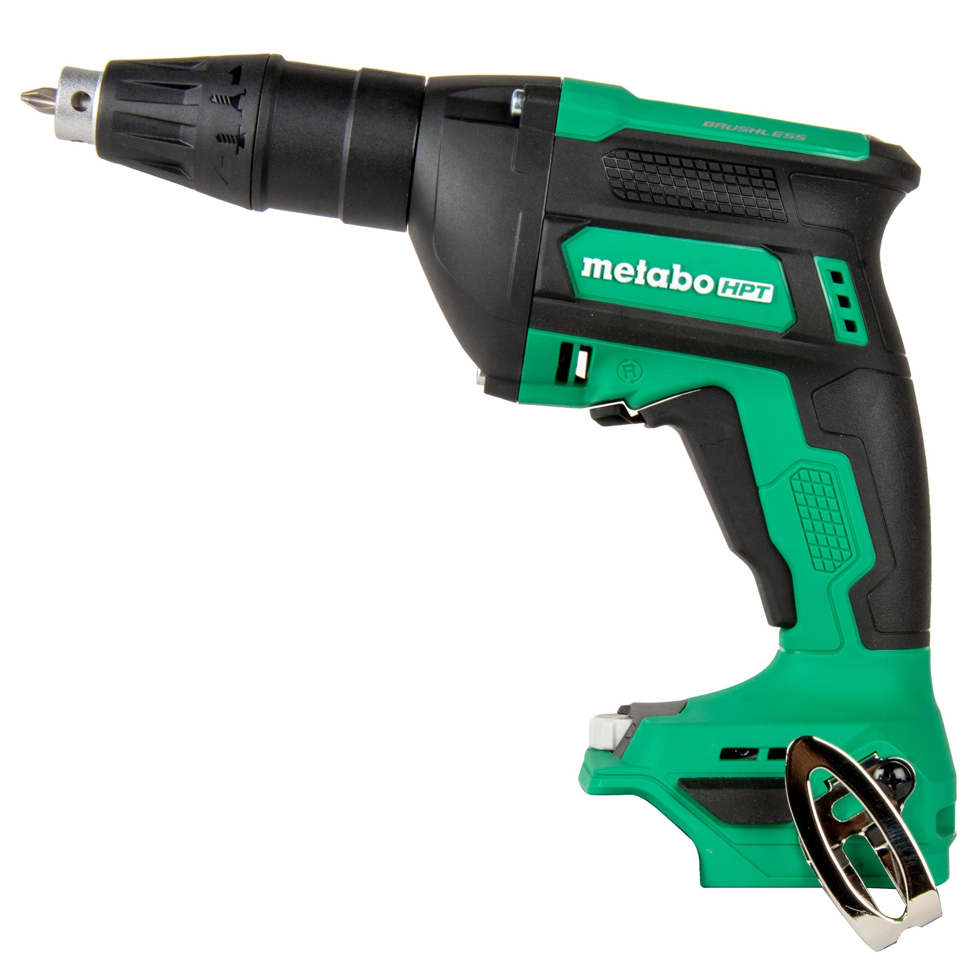 Taladro inalámbrico con batería de iones de litio de 18 voltios y motor sin escobillas Metabo HPT W18DAQ4M