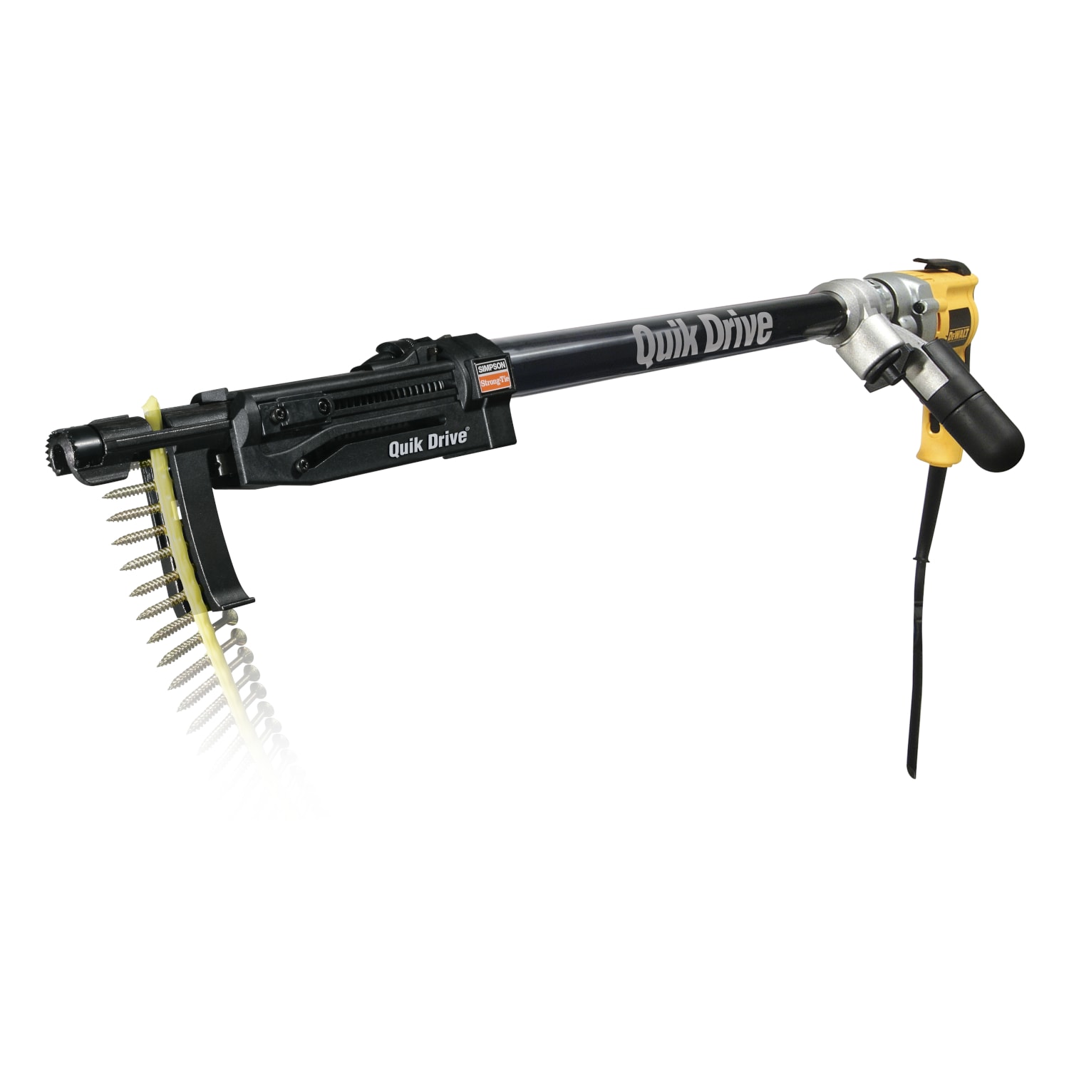 Pistola atornilladora de sujeción de 6.5 amperios Quik Drive de Simpson Strong-Tie PRO250G2D25K
