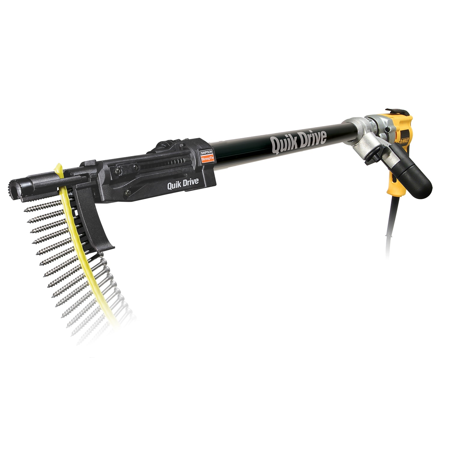 Kit de pistola atornilladora de sujetadores colados Quik Drive 6.5-Amp PRO300SD25K de Simpson Strong-Tie