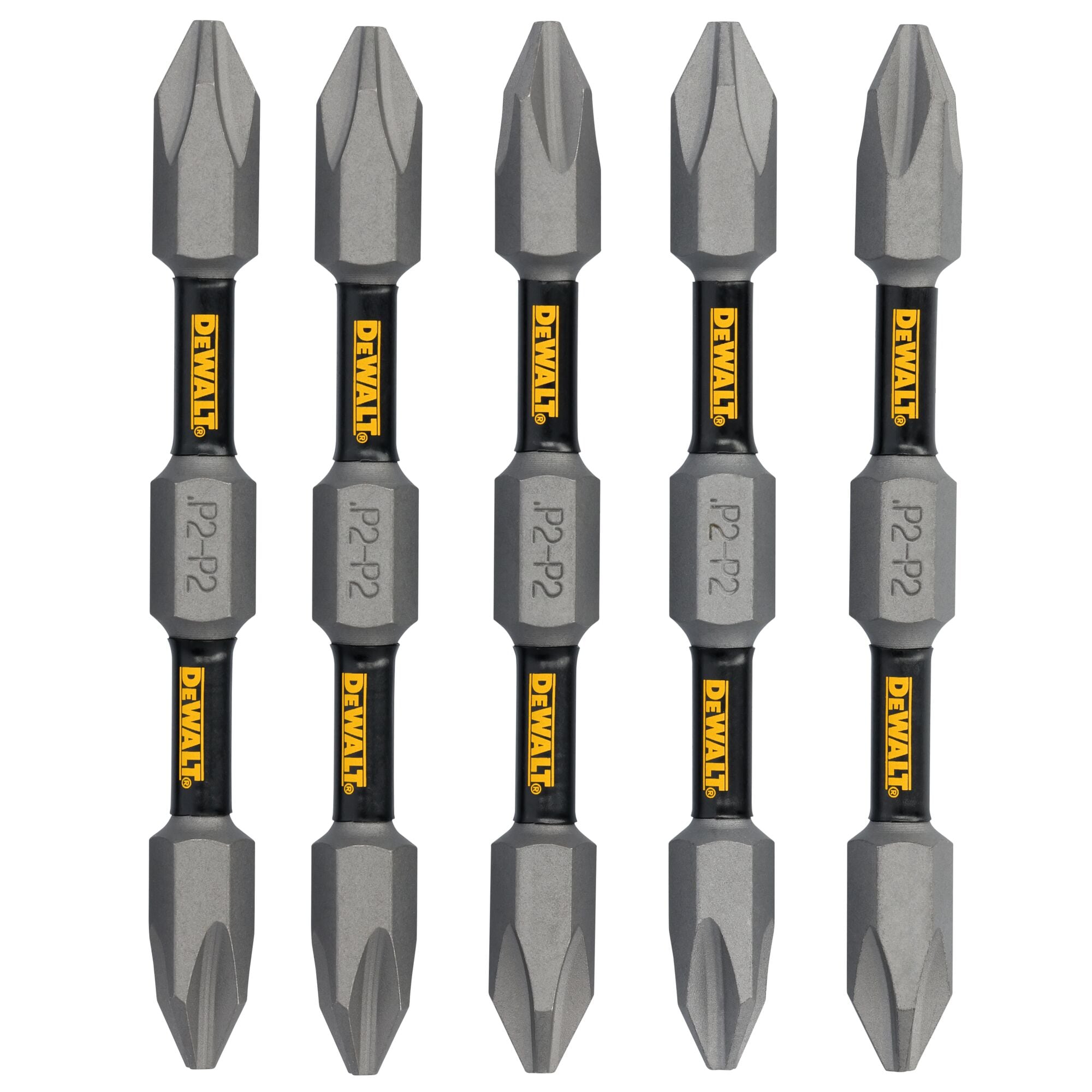 Punta de destornillador Phillips DEWALT TOUGH GRIP 2 en 2 -Pieza DWAF2DEPH2TG5