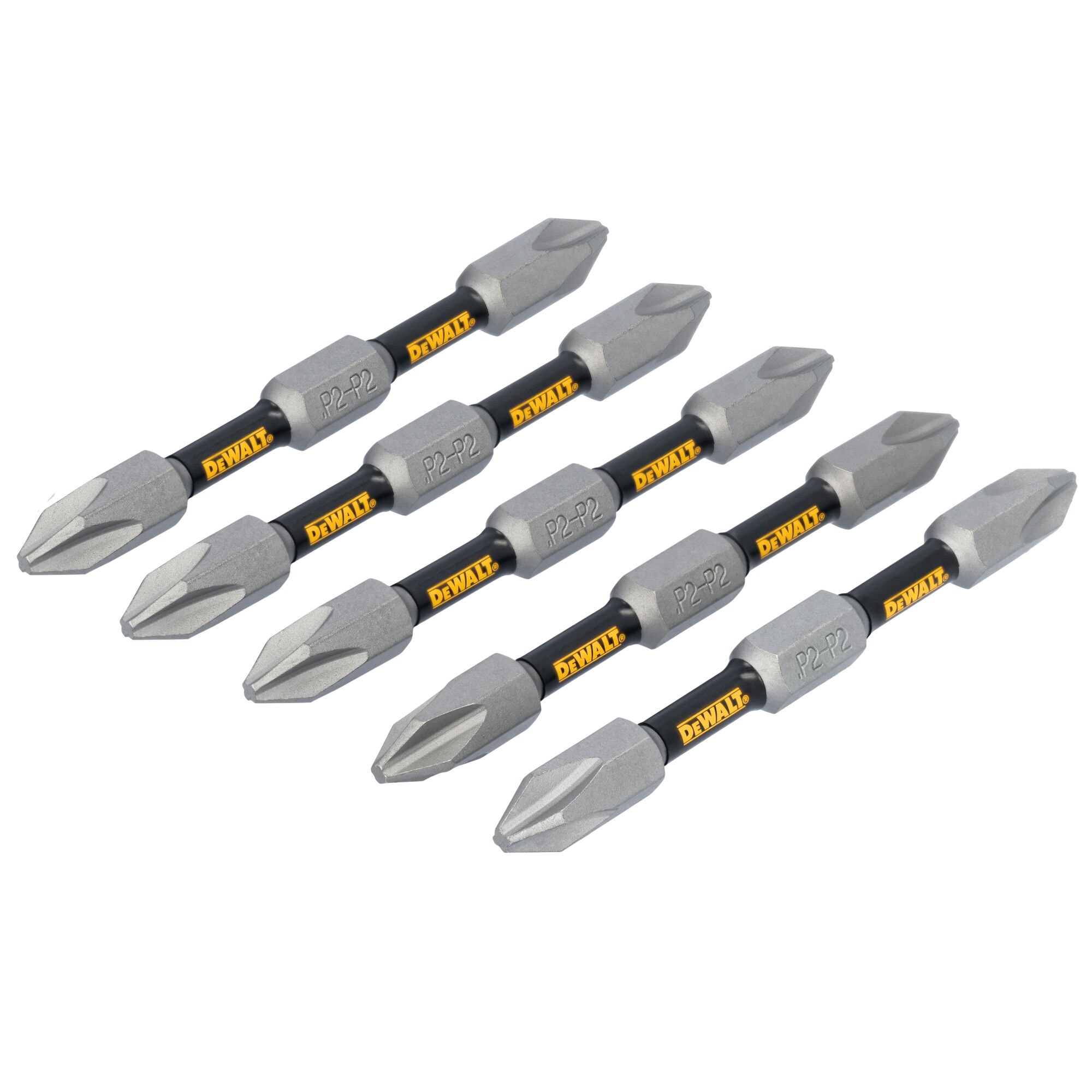 Punta de destornillador Phillips DEWALT TOUGH GRIP 2 en 2 -Pieza DWAF2DEPH2TG5