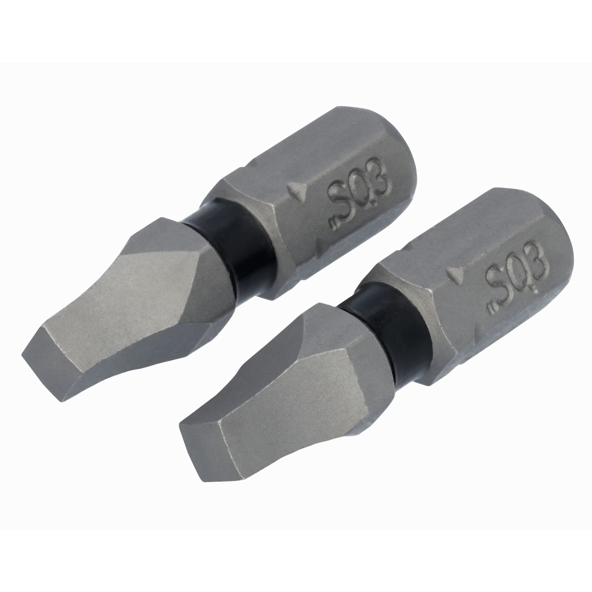 Punta de destornillador cuadrado/Robertson DEWALT TOUGH GRIP de 1 pulgada #3 - Juego de 2 piezas DWAF1SQ3TG2