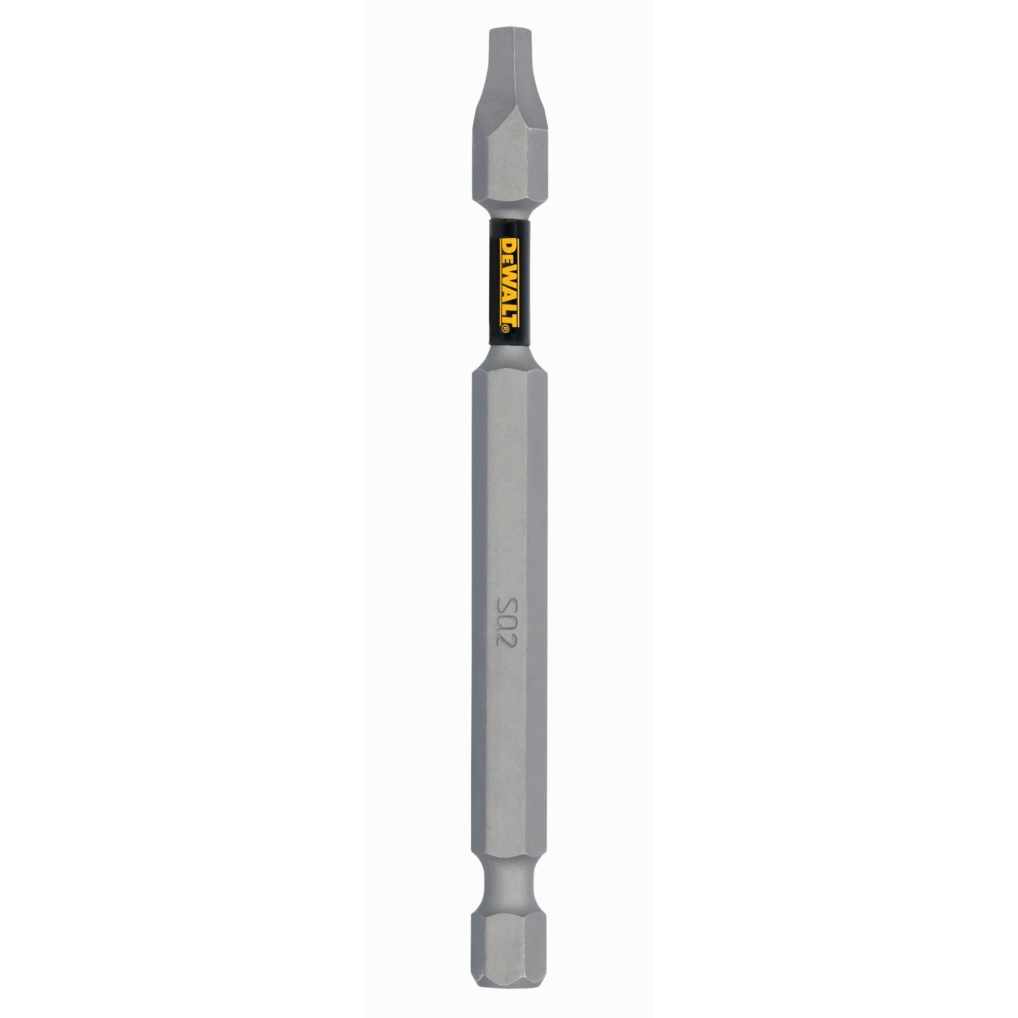 Punta desarmadora cuadrada/Robertson DEWALT TOUGH GRIP 3-1/2 pulgadas #2 DWAF3SQ2TG1
