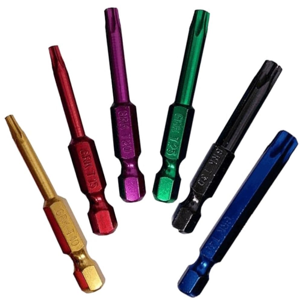 Punta de destornillador T15 Torx de 2 pulgadas GRK - Juego de 2 piezas 187427.0