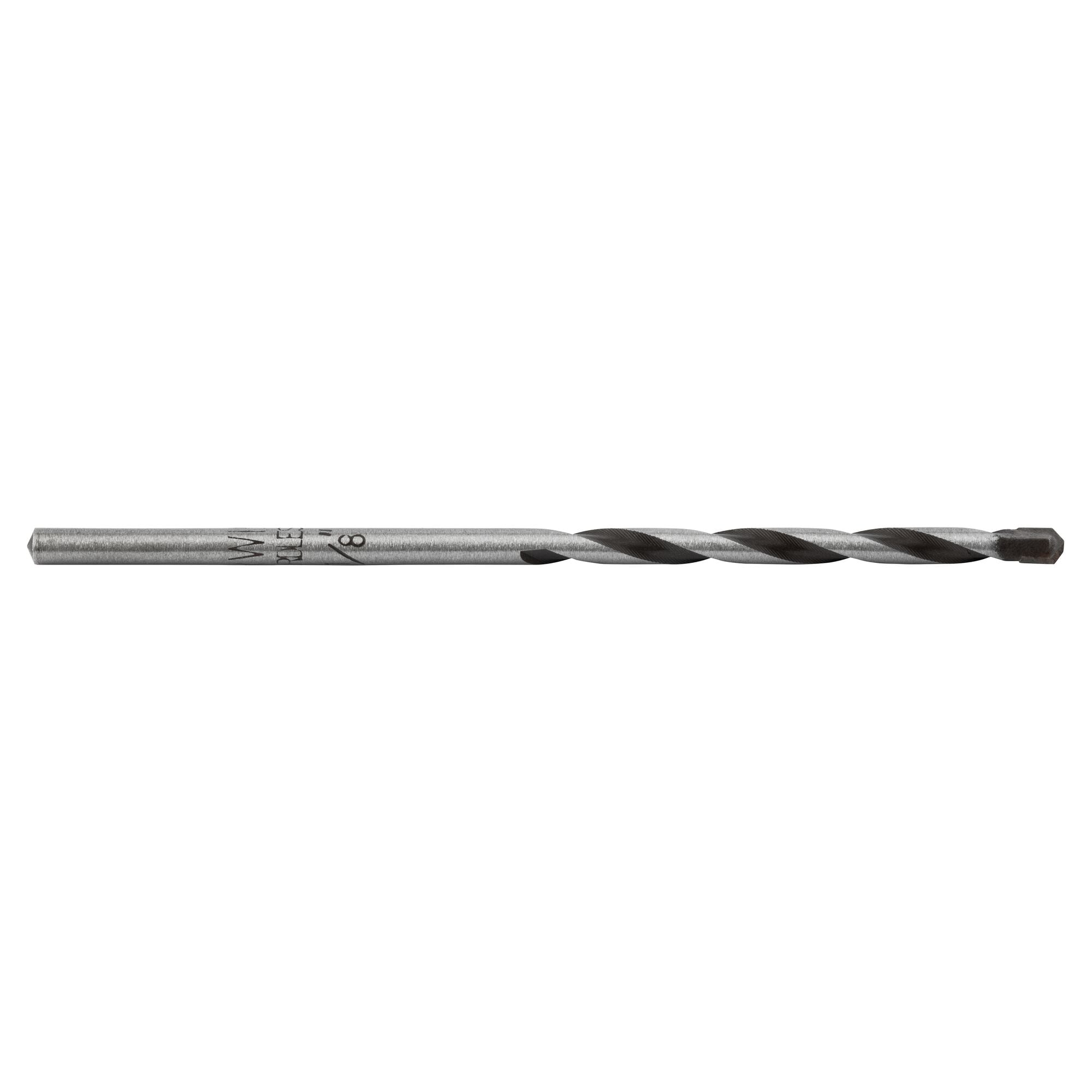 Broca para mampostería de carburo multiusos de 1/8 pulgadas x 2-3/4 pulgadas para taladro rotativo IRWIN 4935105