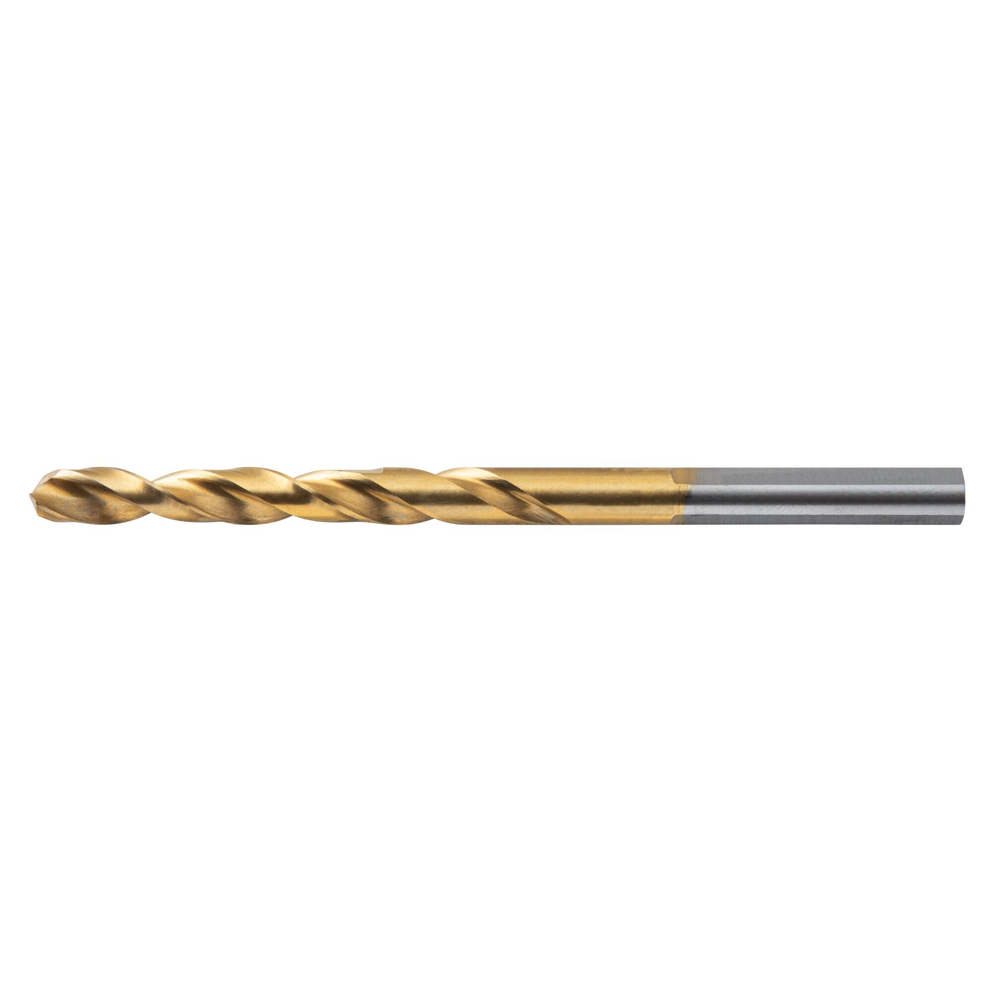 Broca helicoidal de longitud de trabajo DEWALT 5/16-in 6-in recubierta de nitruro de titanio HSS DW1320