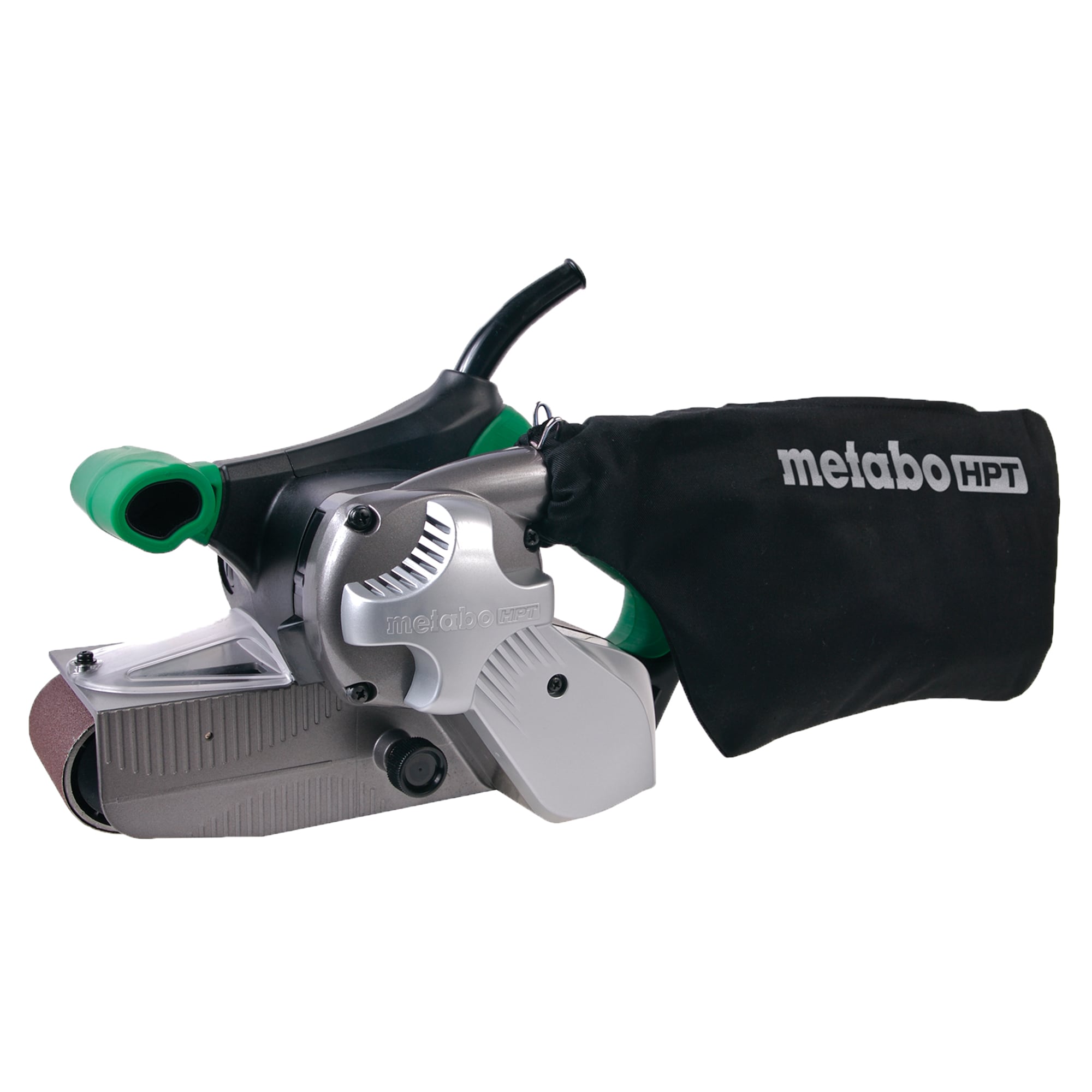Lijadora de banda Metabo HPT de 9 amperios con gestión de polvo SB8V2M