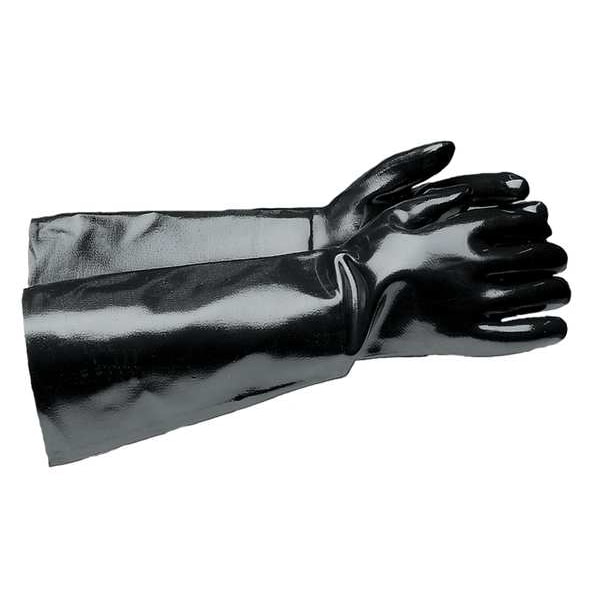 Guantes resistentes a químicos Showa de 17 pulgadas, Neopreno, 10, 1 PR - 6797