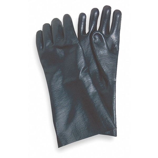 Guantes resistentes a químicos Condor de 14", PVC, L, 1 par - 3BA49