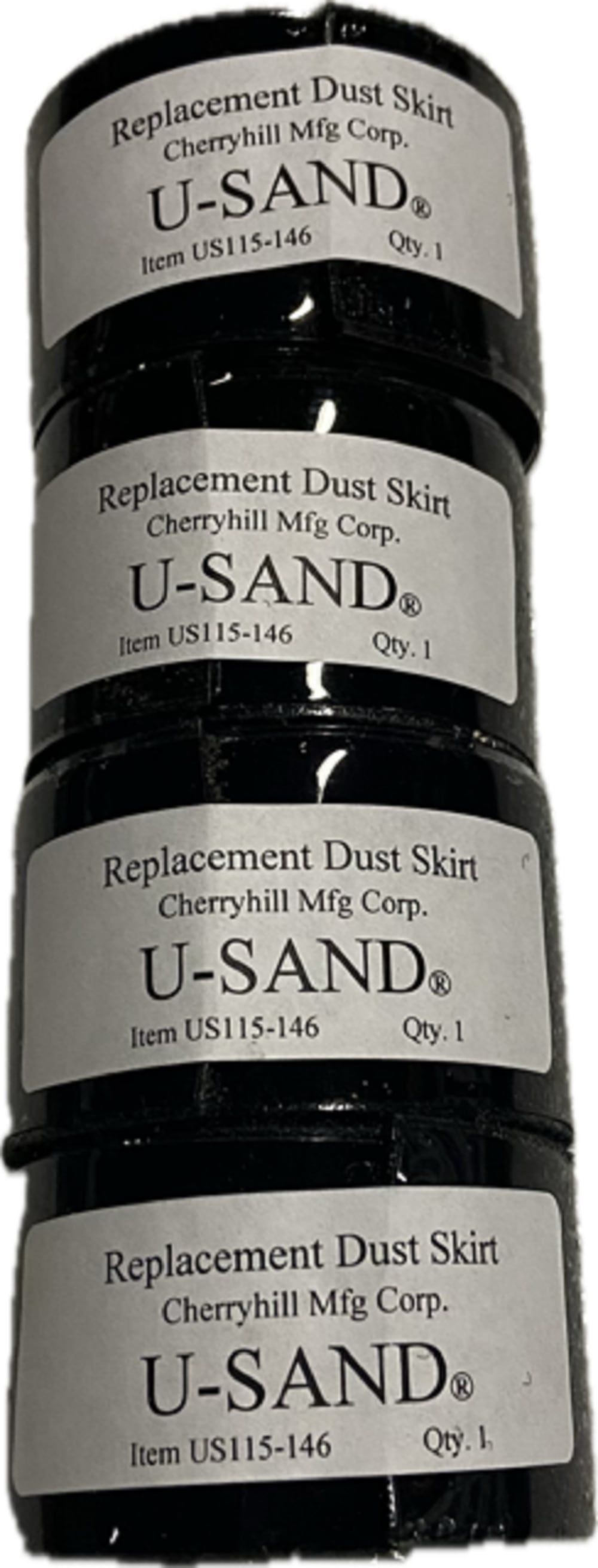 Lijadora orbital aleatoria brushless U-Sand Cherryhill de 110 voltios y 115 amperios con manejo de polvo US115-146-CP