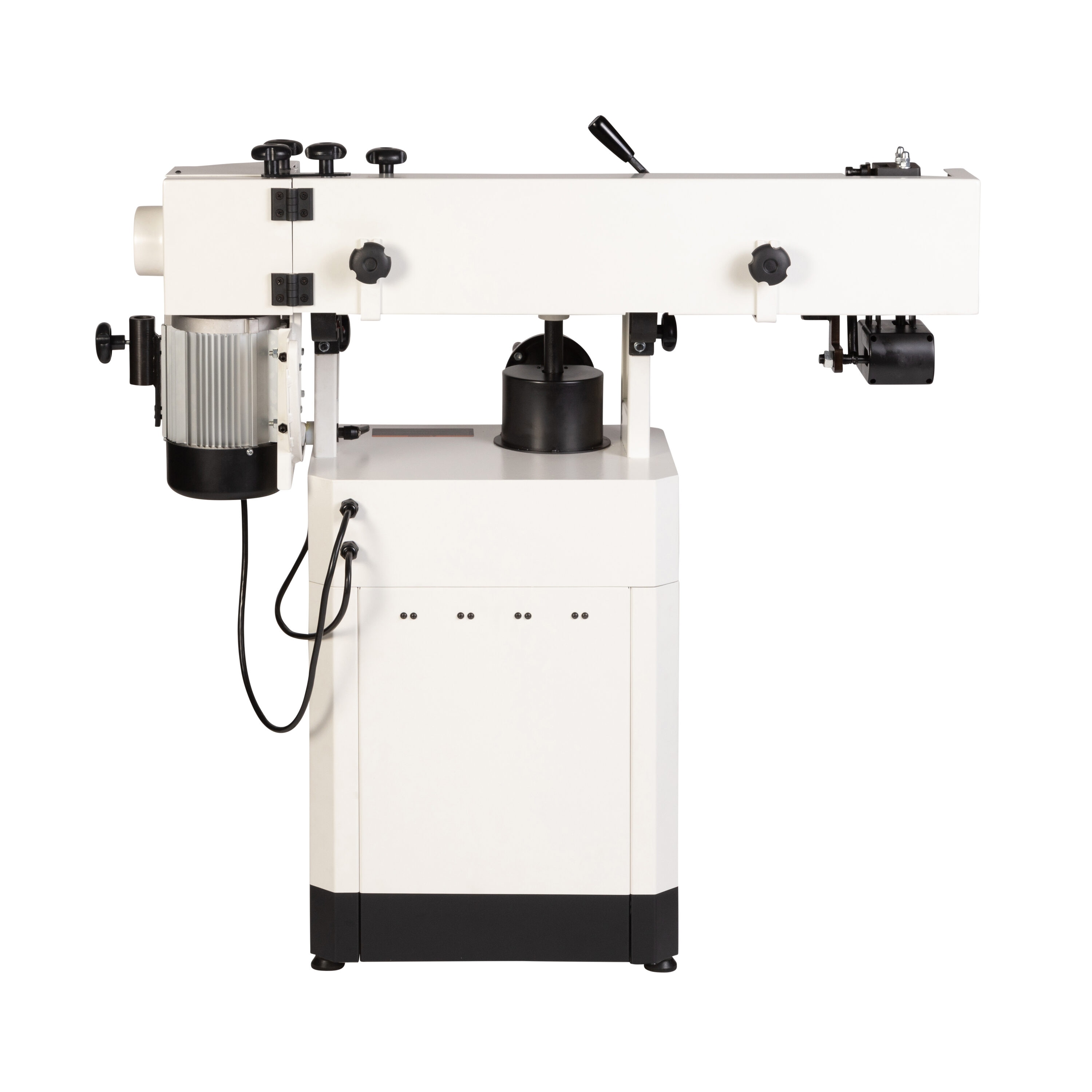 Lijadora de banda oscilante de 6" x 89" en negro jet con manejo de polvo de 115 voltios y 20 amperes JT1-1372 OES-689-BLK