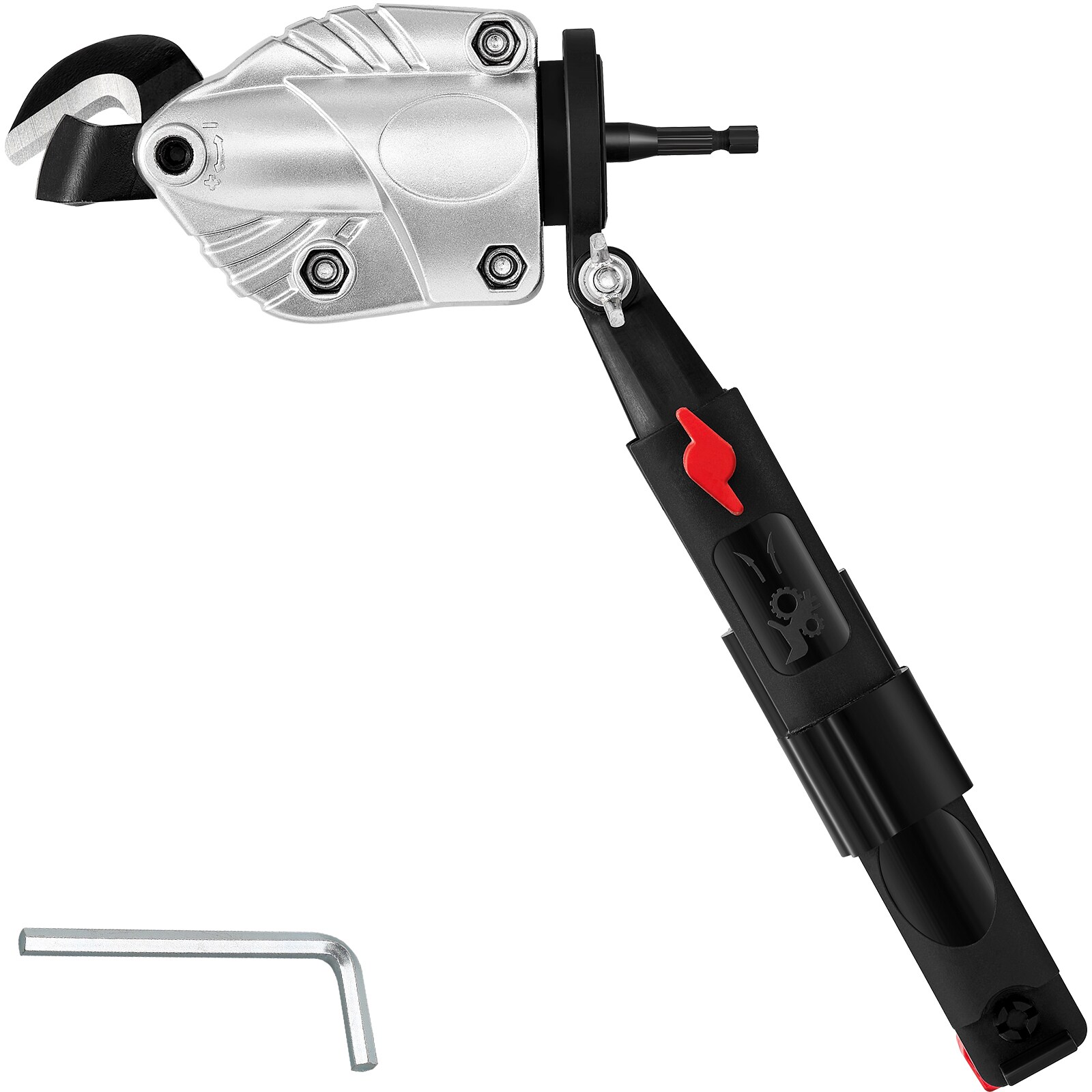 Cortadora de metal de aluminio de calibre 14 con taladro y cizalla VEVOR QDTJQJJQT08MM4OT5V0